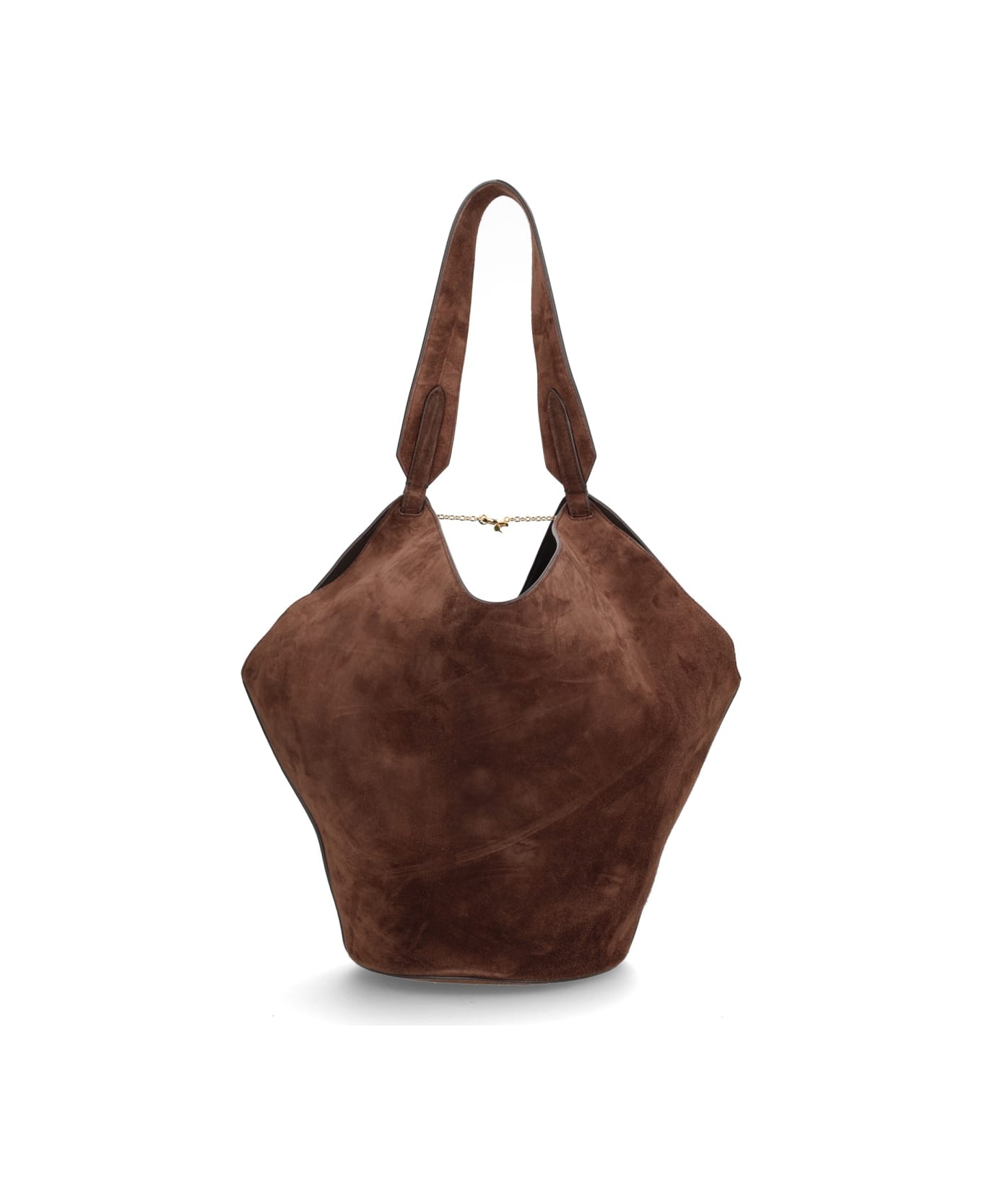 Khaite "lotus" Tote Bag - BROWN