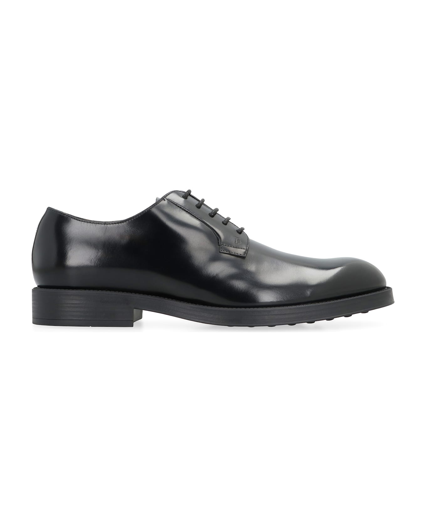 Tod
s Leather Lace-up Shoes - black