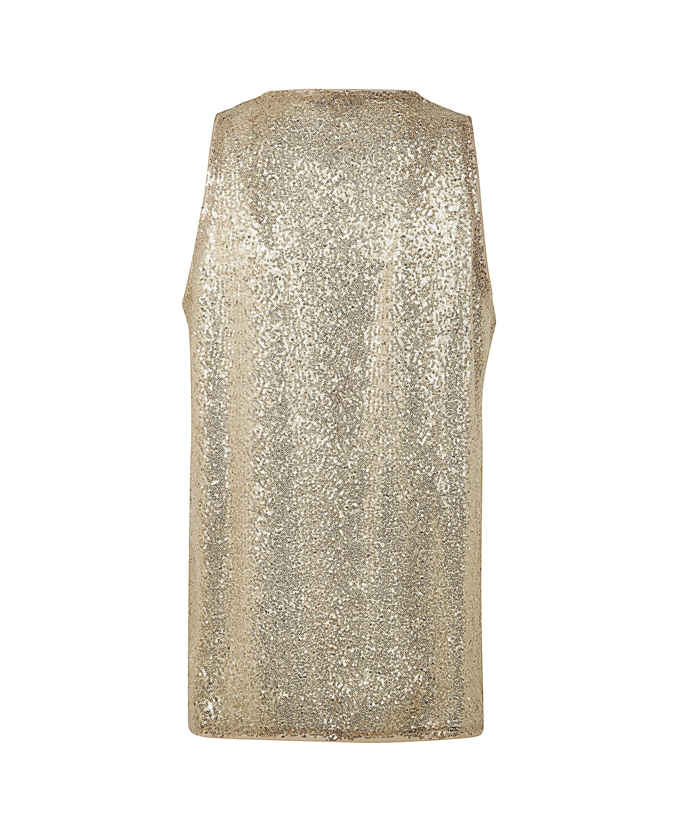 Antonelli Cecil Top With Paillettes - Gold