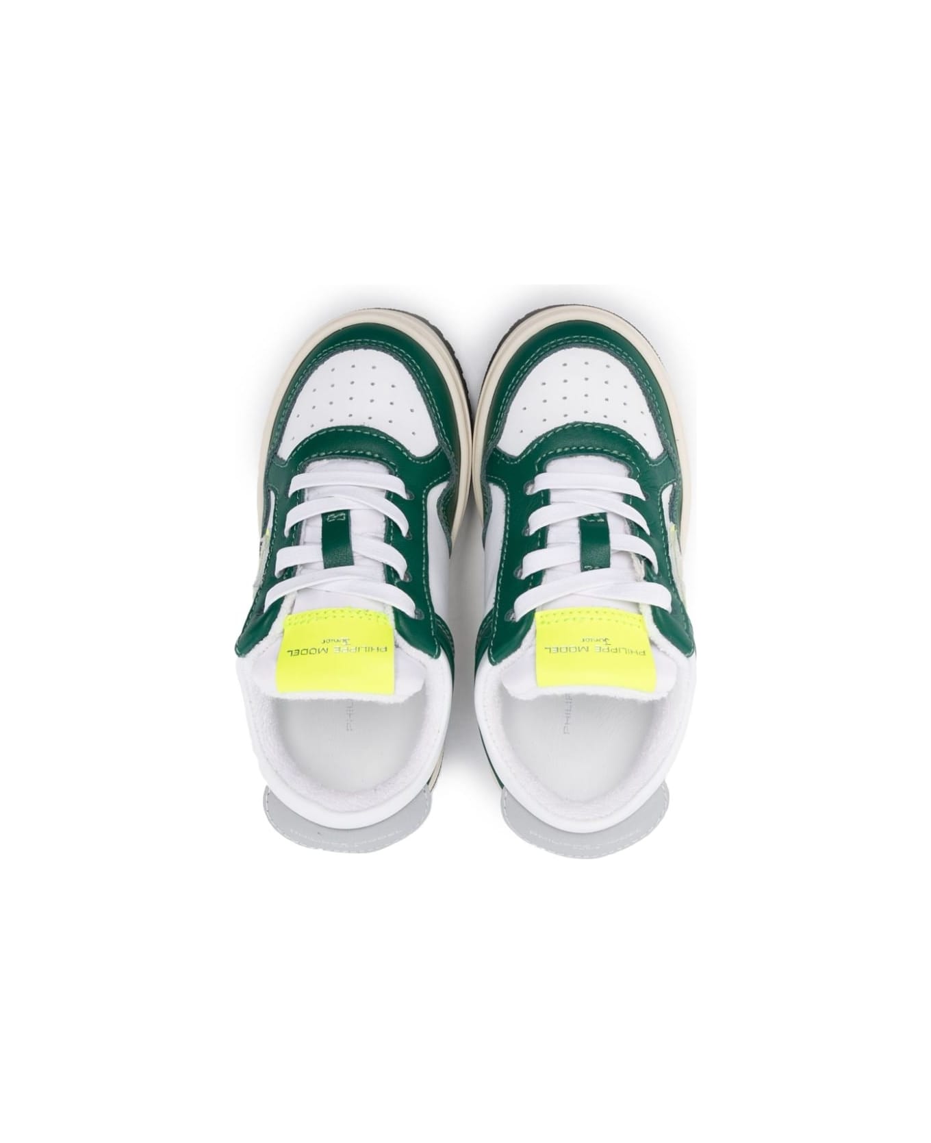 Philippe Model Sneakers With Application - Green