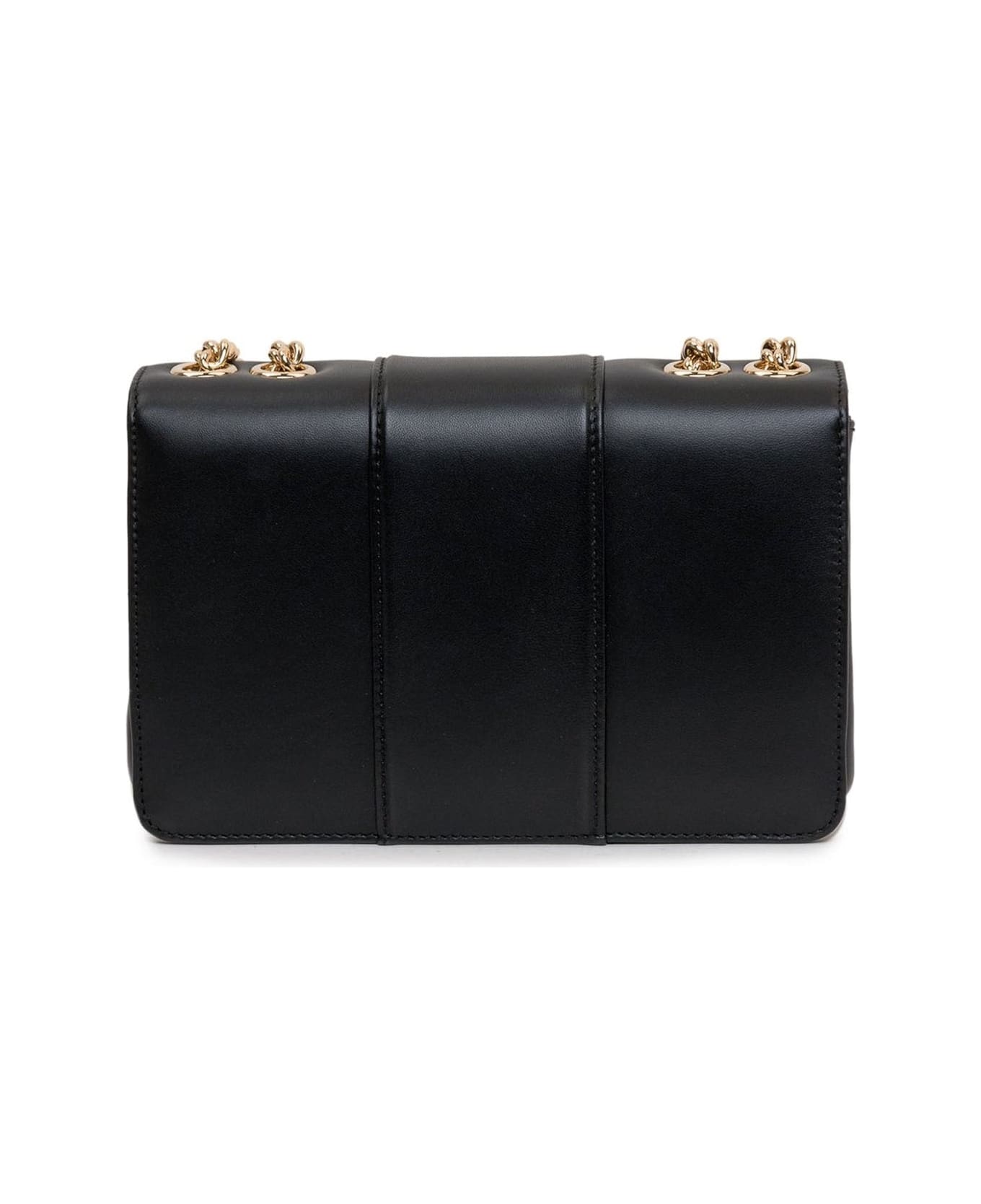 Dolce & Gabbana Leather Shoulder Bag - Black