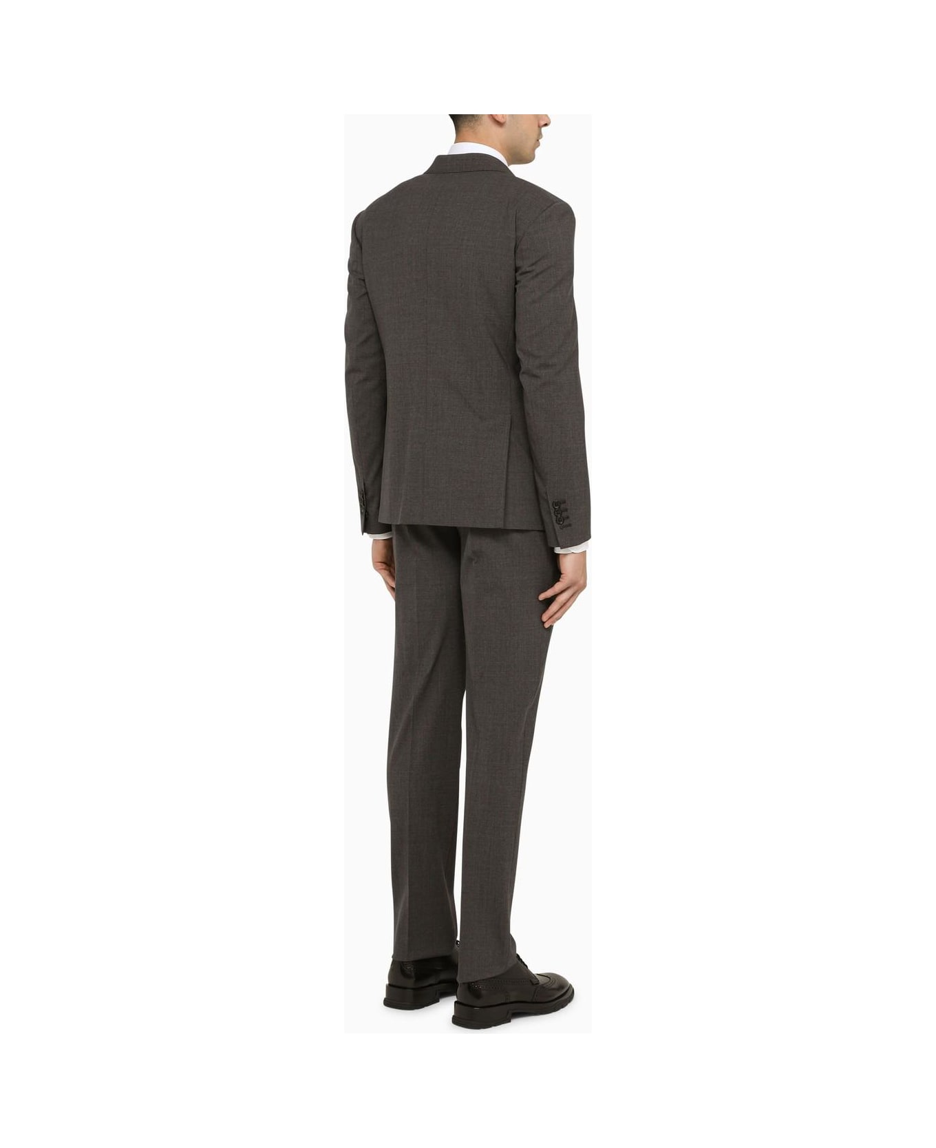 Dsquared2 Single-breasted Wool Suit - Grey