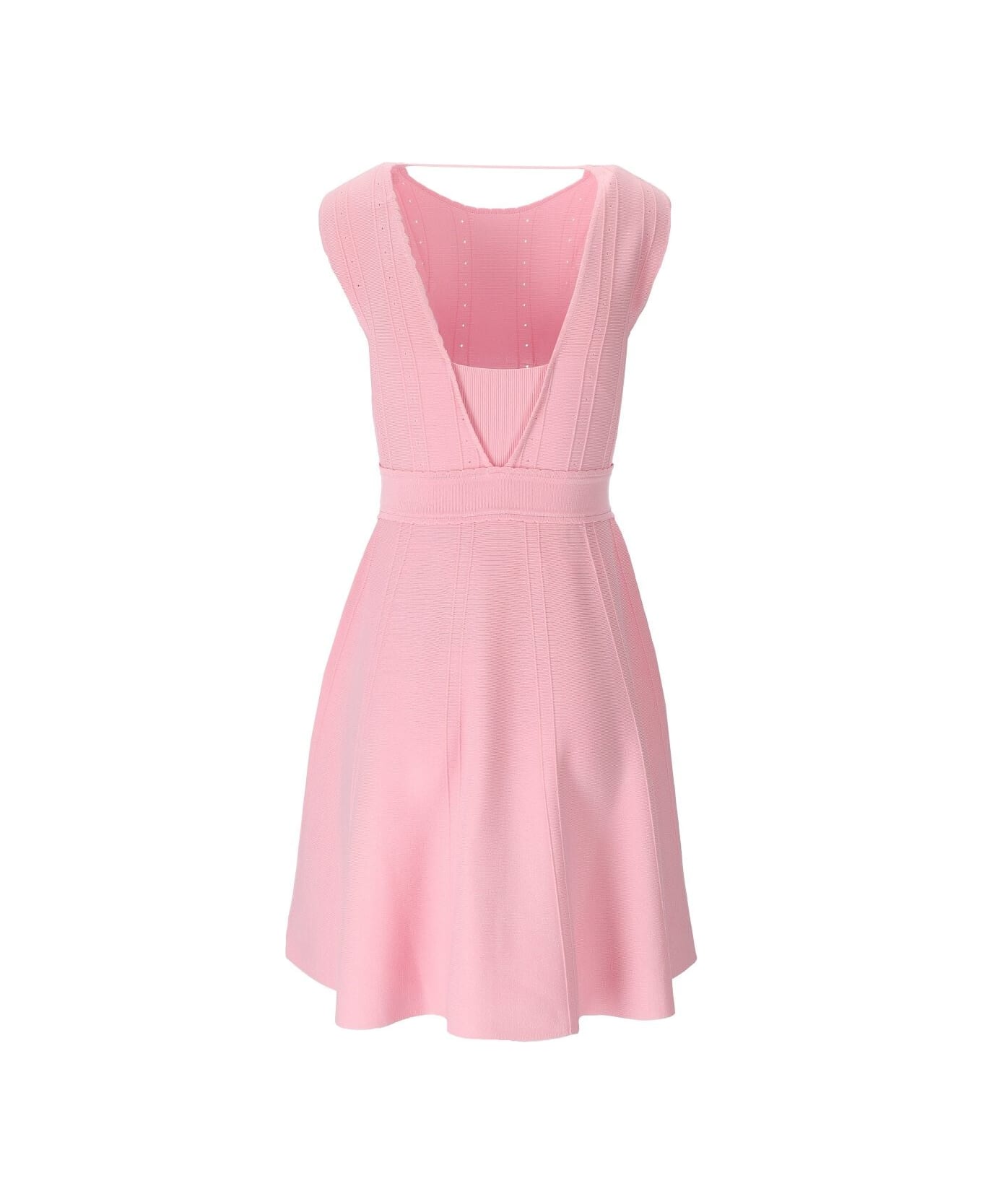 Blugirl Pink Knitted Dress Blugirl - PINK ワンピース＆ドレス