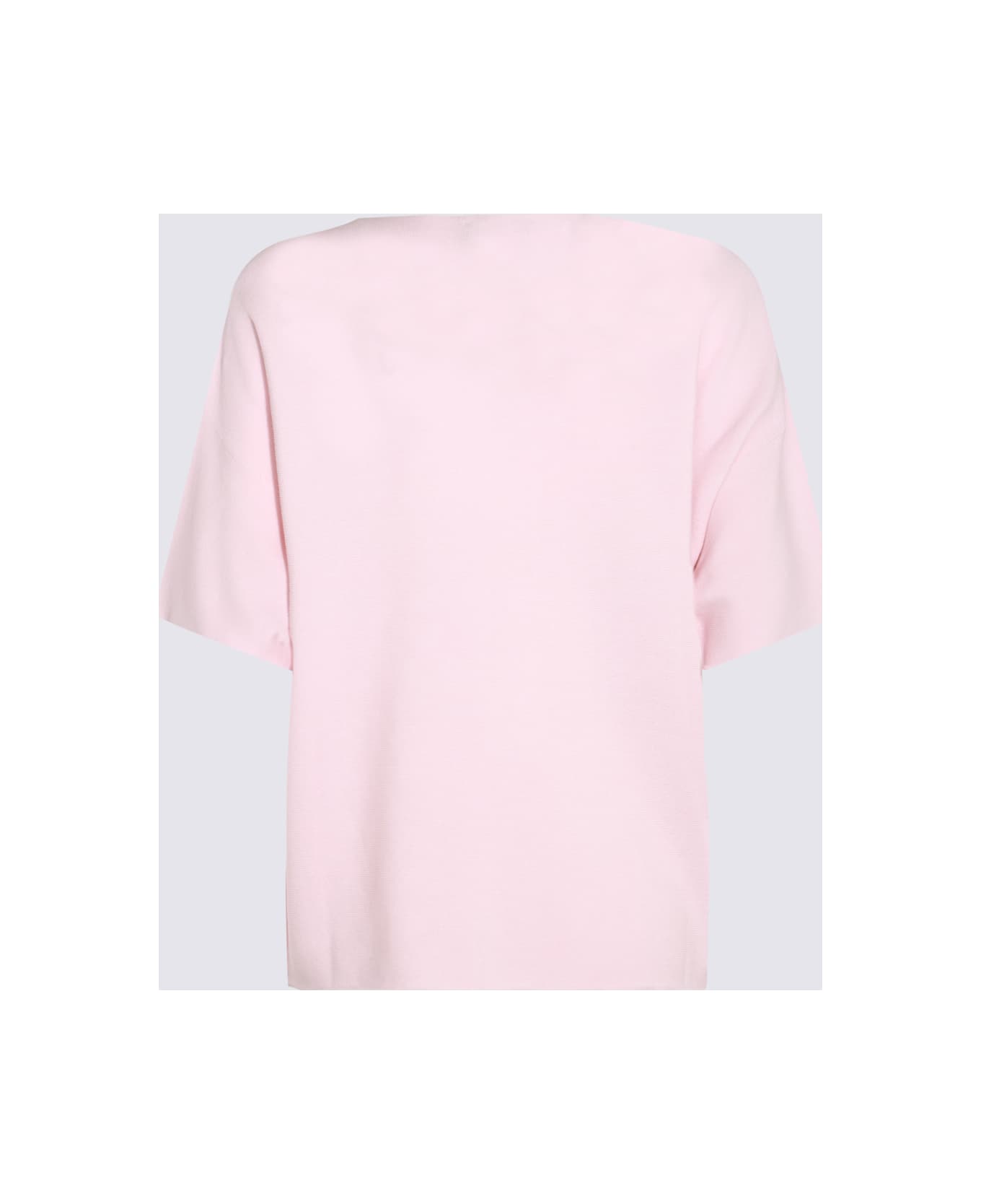 Fabiana Filippi Pink Cotton Knitwear - Powder