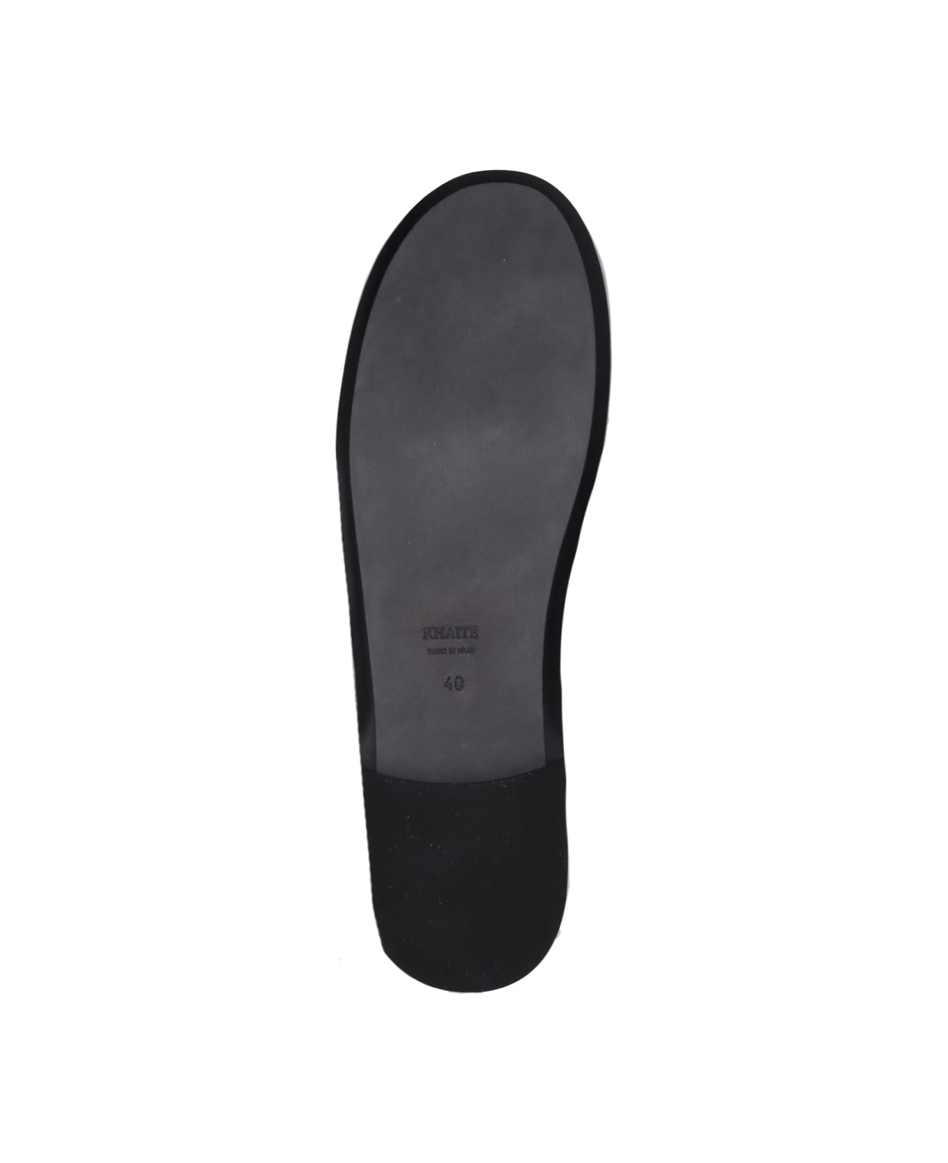 Khaite Marcy Flats Ballet Shoes - Black