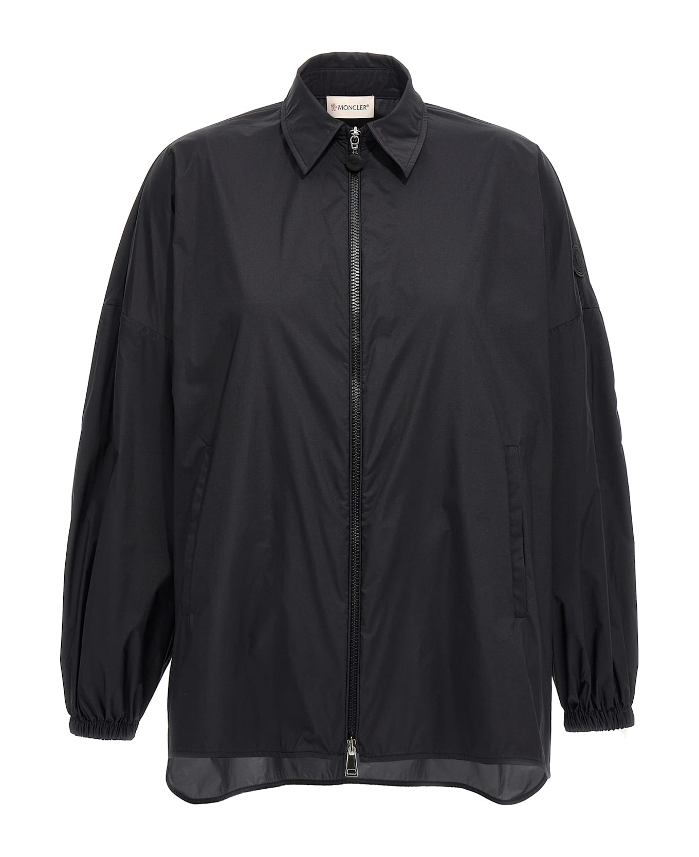 Moncler Ruffled Windbreaker - Black  