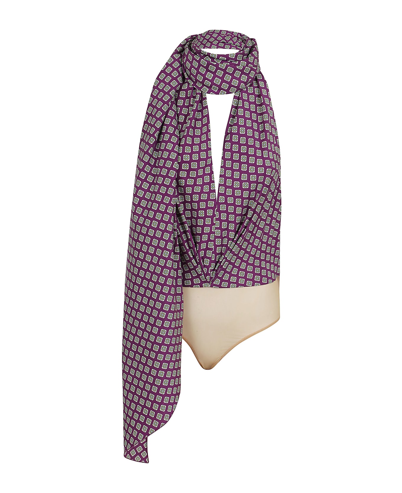 Ralph Lauren Jarvis-sleeveless-blouse - Purple Multi