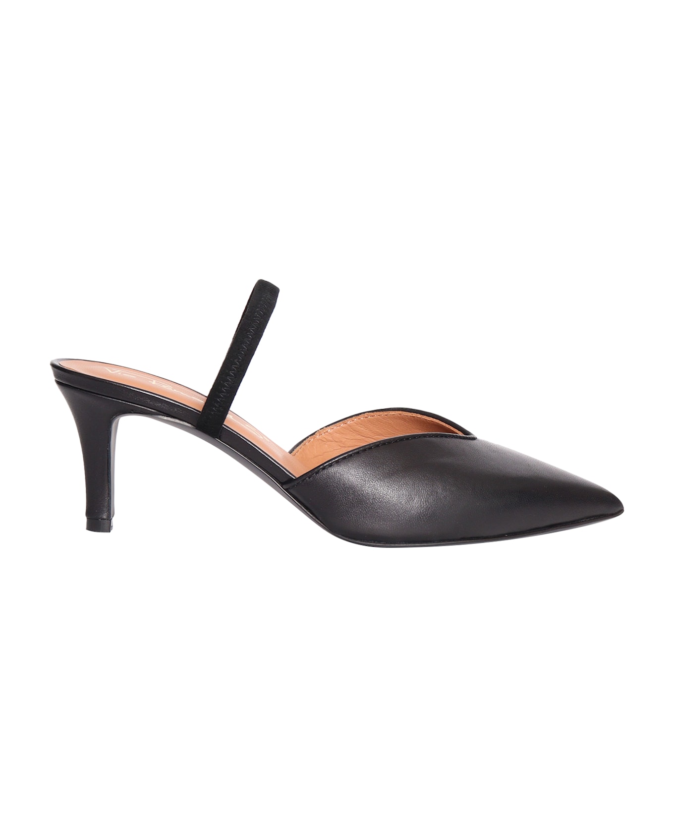 Via Roma 15 Chanel Slingback - BLACK
