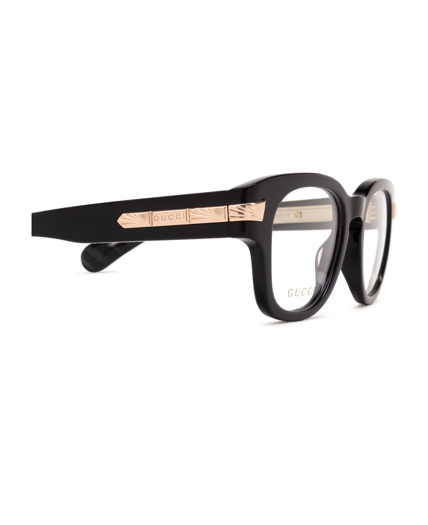 Gucci Eyewear Gg1518o Black Glasses - Black アイウェア