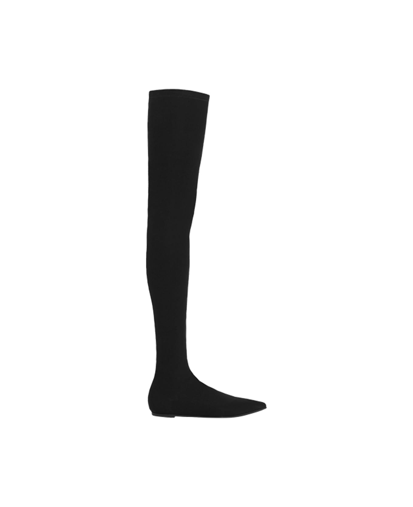 Dolce & Gabbana Thigh-high Boots - BLACK ブーツ