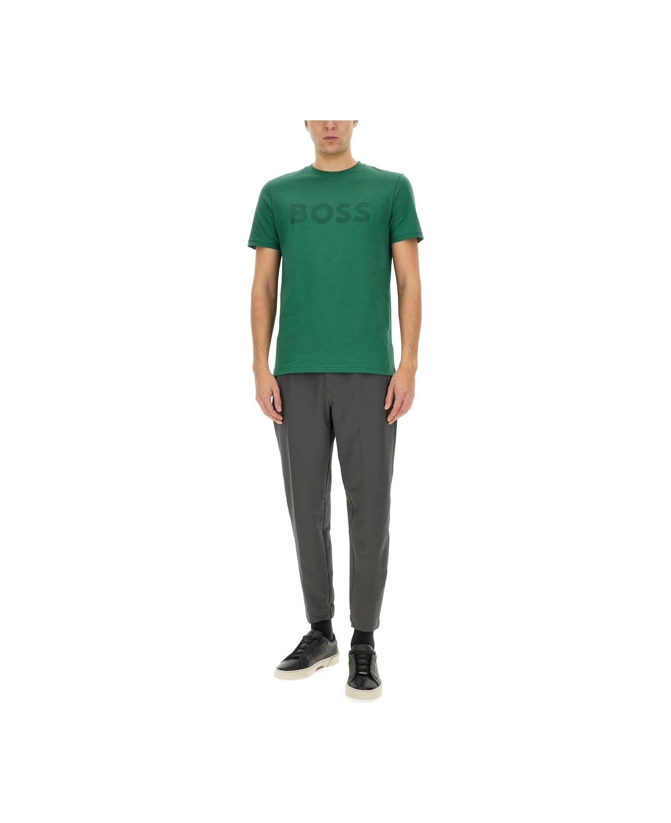 Hugo Boss "thinking 1" T-shirt - GREEN