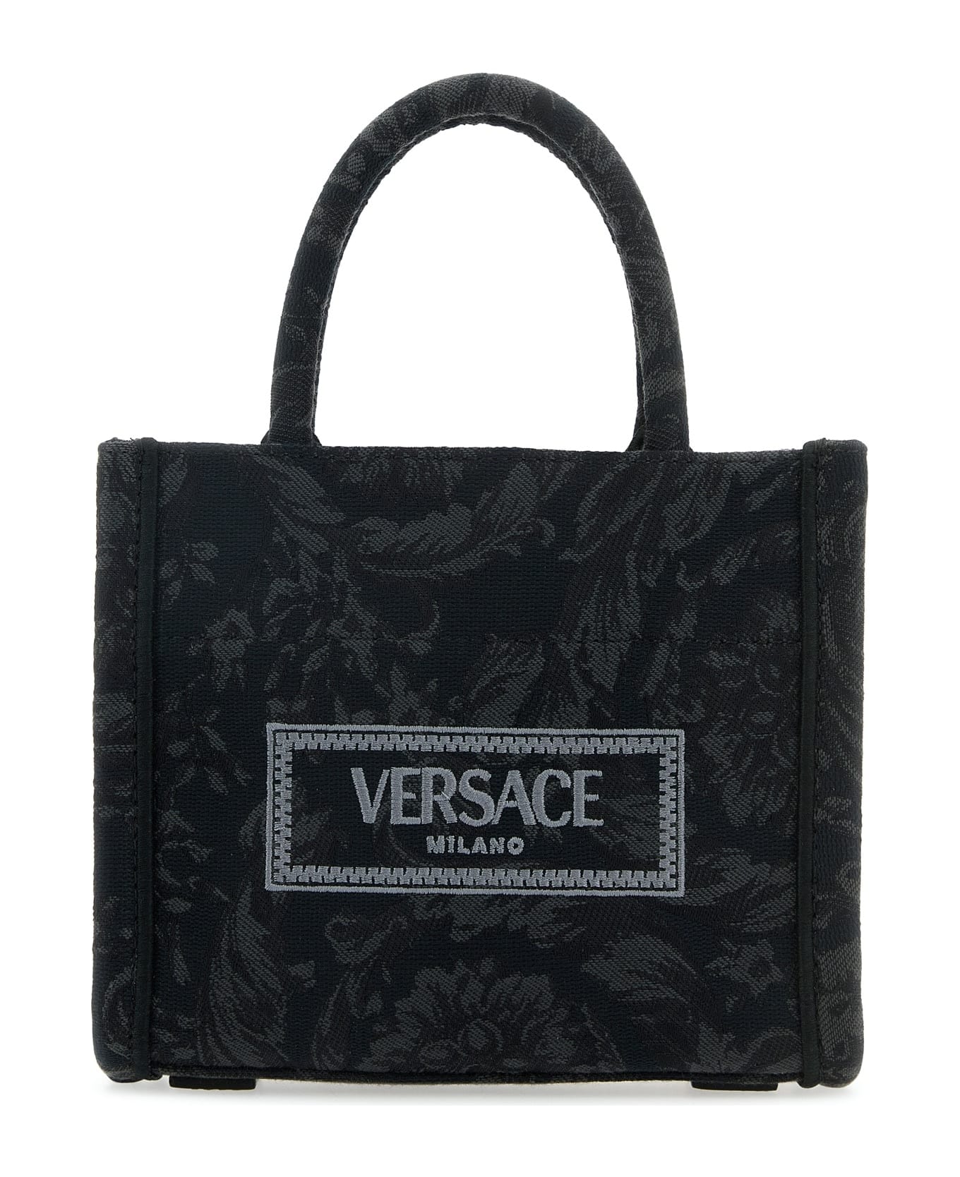 Versace Extra Smalltote Embroidery Jacquard Barocco+calf - 2BM0V