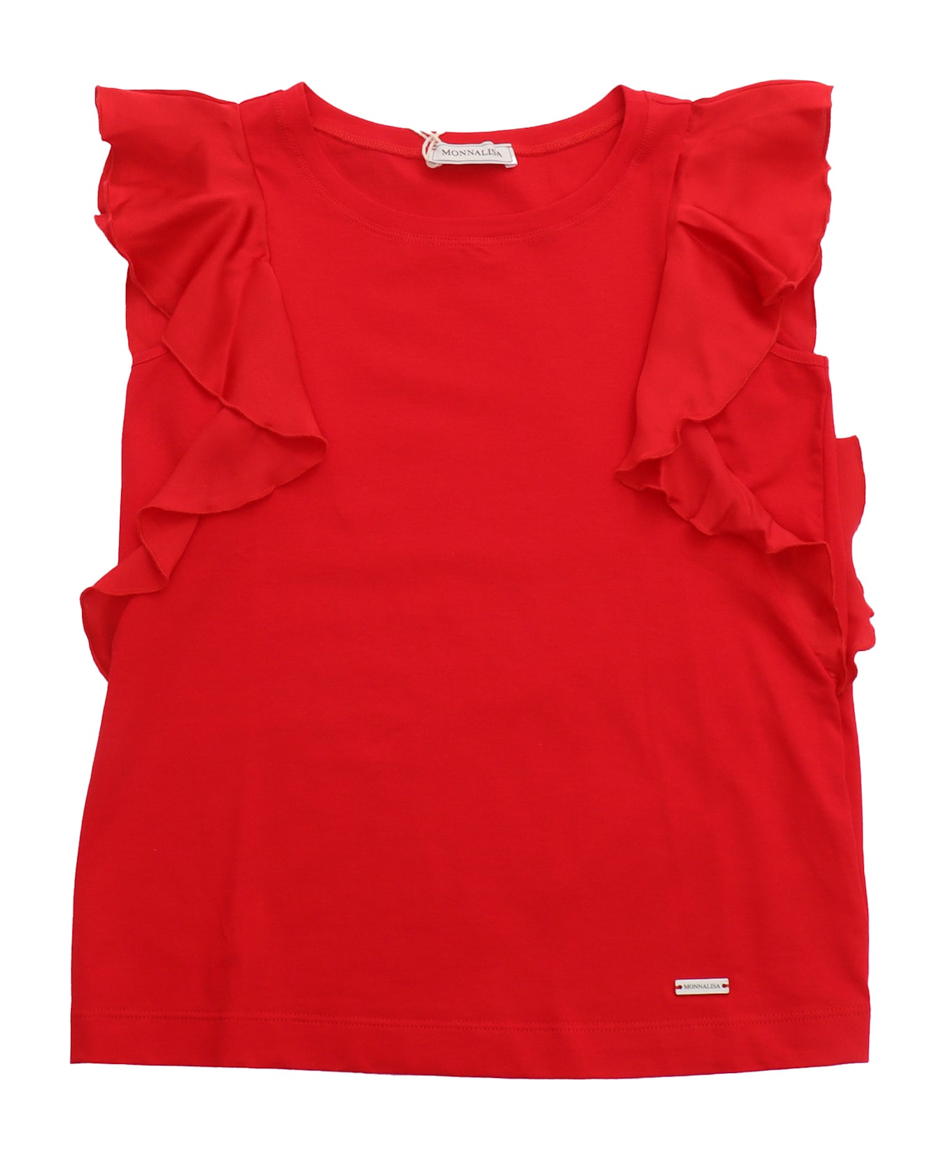 Monnalisa Jersey Top - RED