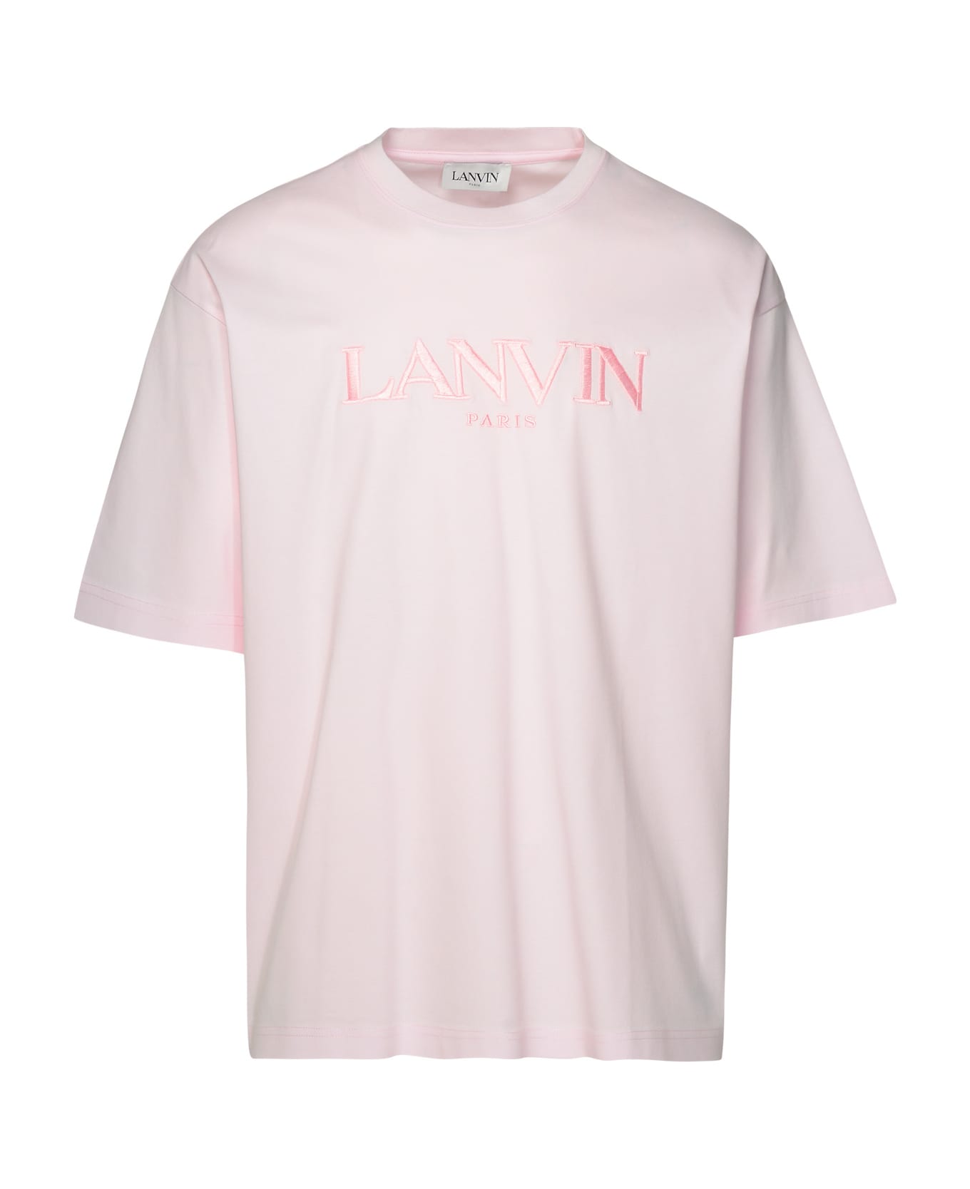 Lanvin Pink Cotton T-shirt