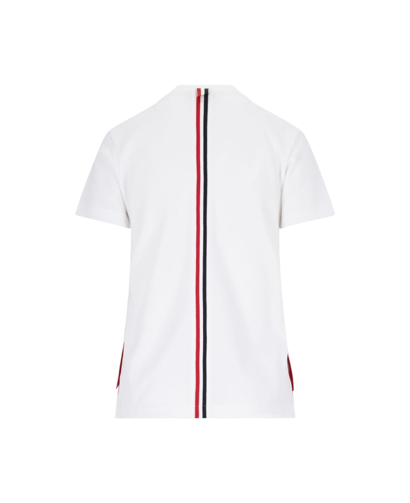 Thom Browne - Striped Band t-shirt - White