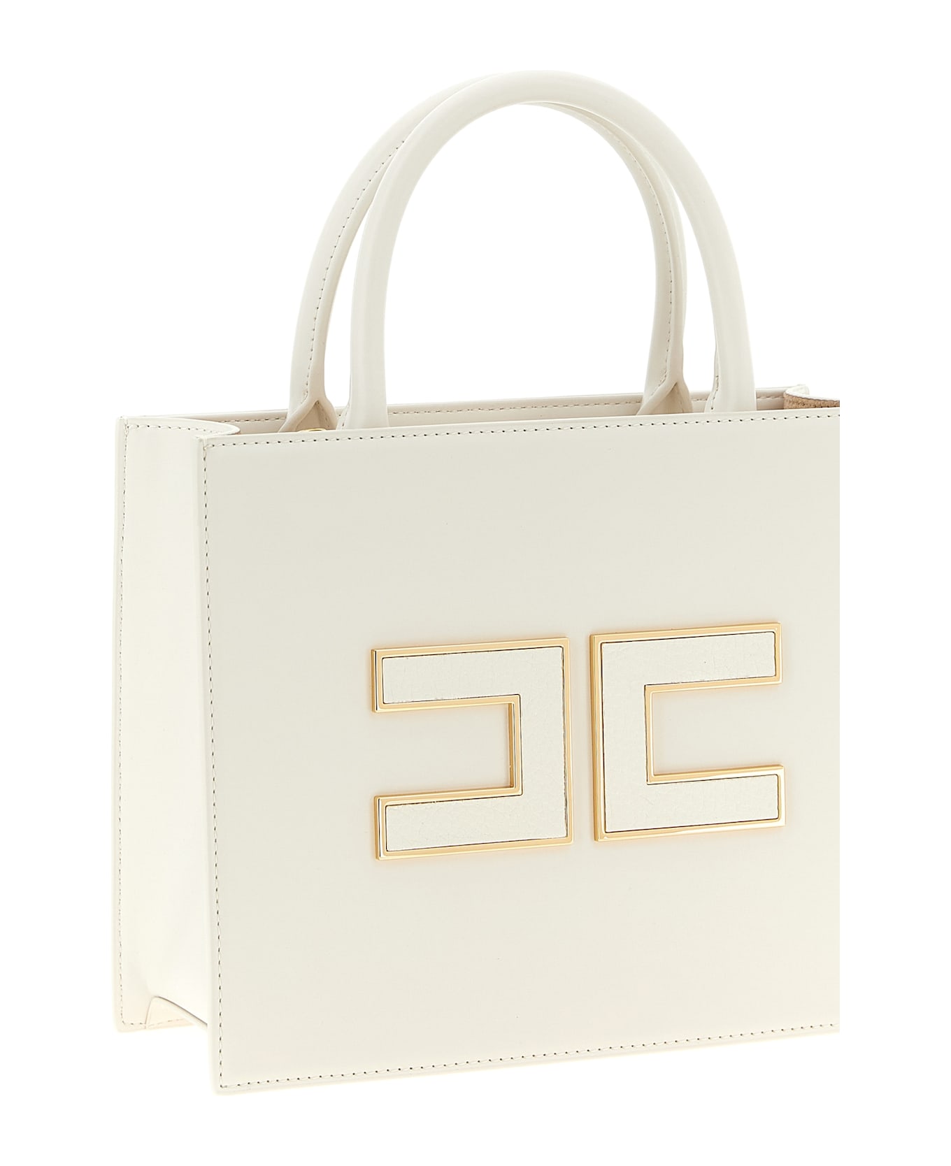 Elisabetta Franchi 
tote
 Small Handbag - White