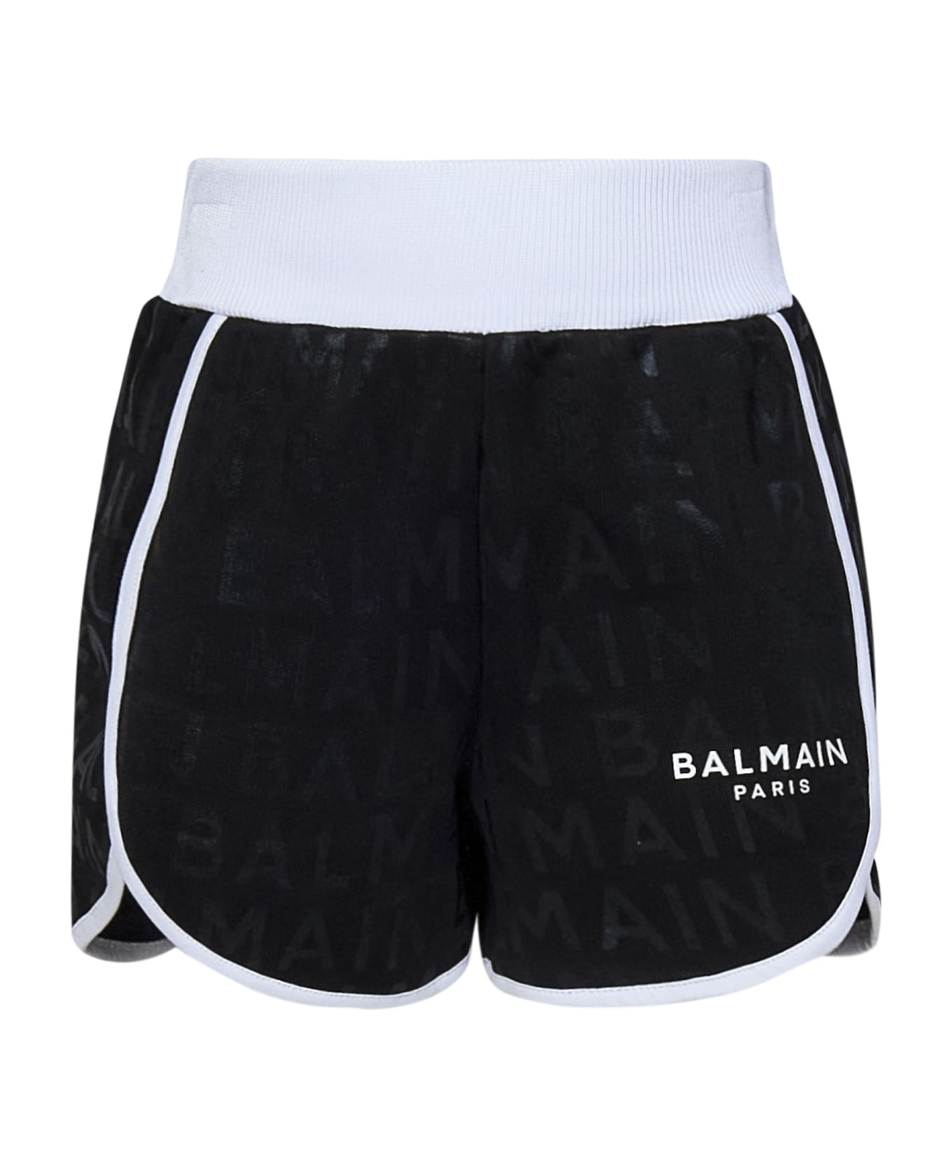 Balmain Paris Kids Shorts - Black