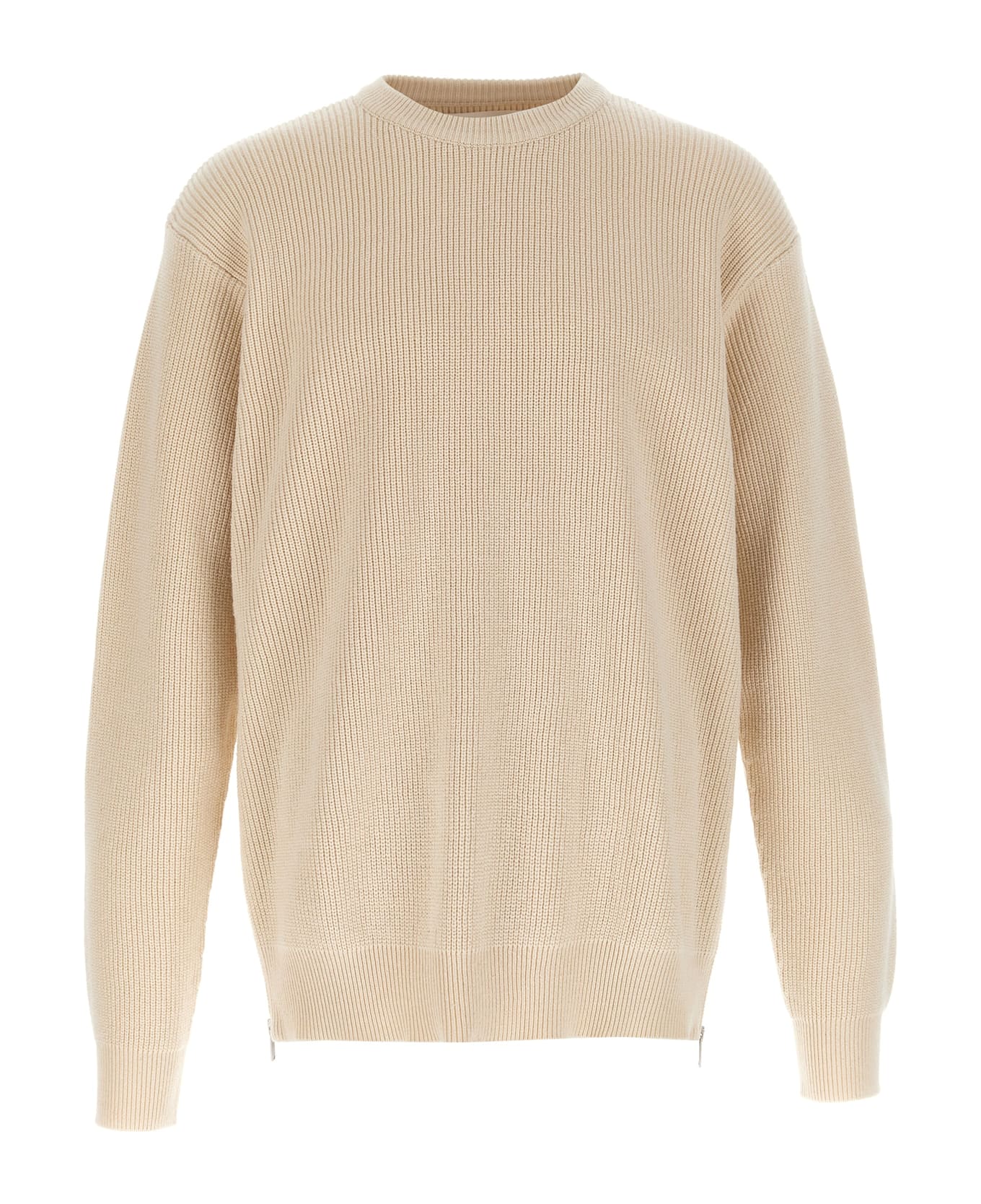 Jil Sander Zip Sweater - Beige