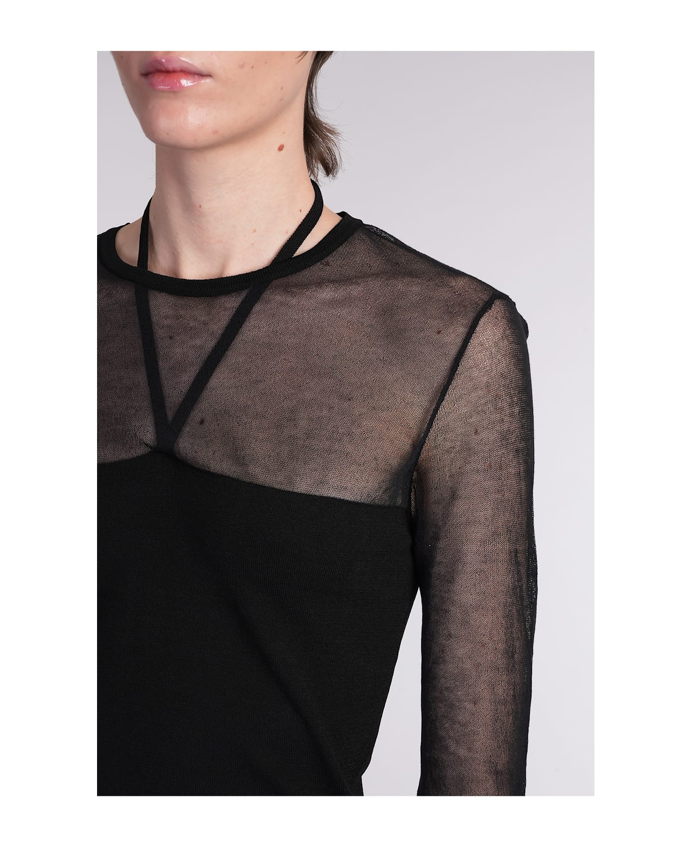 ANDREĀDAMO In Black Viscose - black