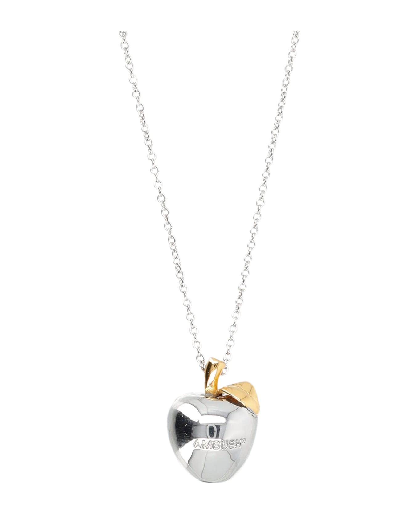 AMBUSH Apple Charm Necklace - Argento