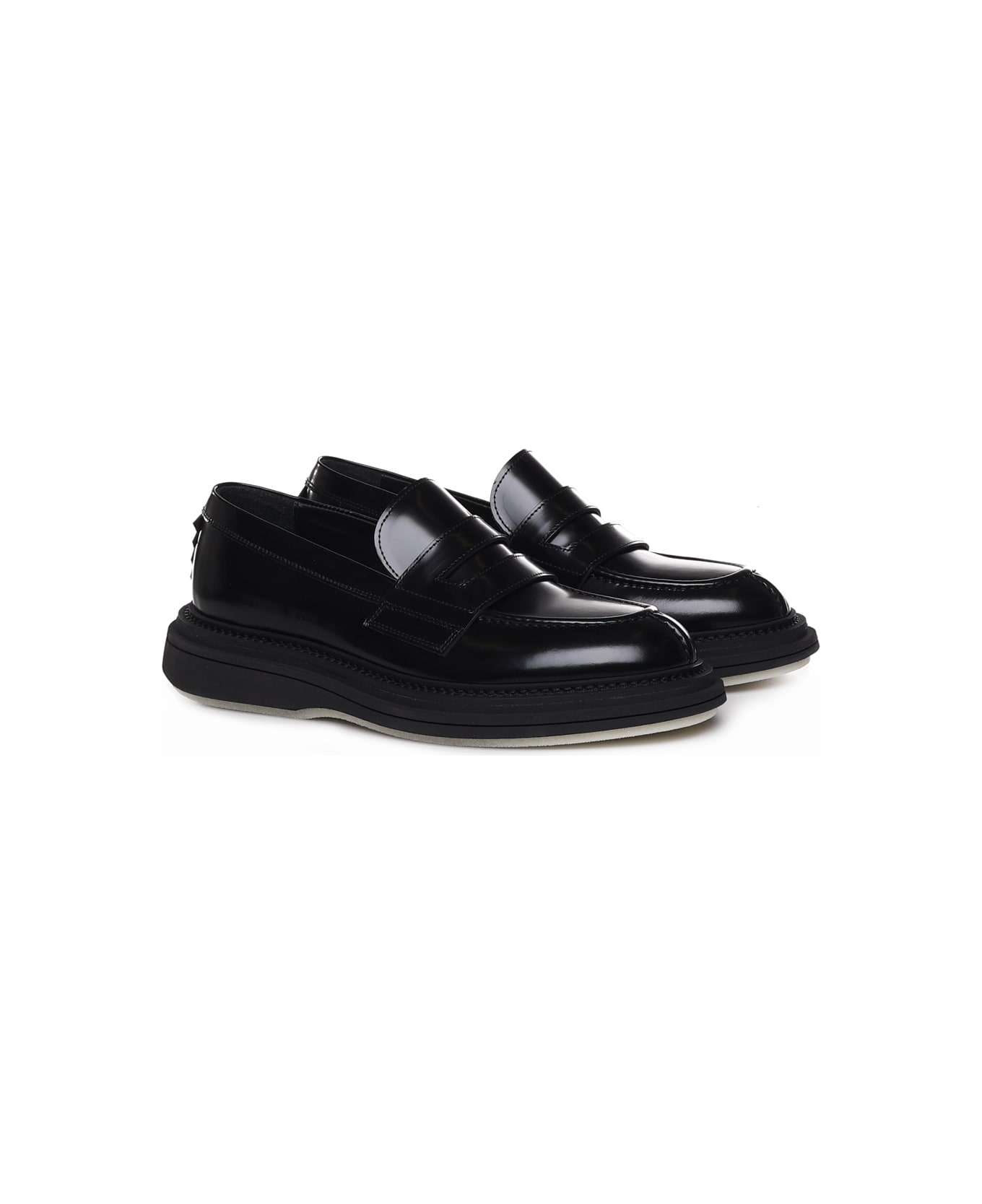 The Antipode Victor Moccasins - Black