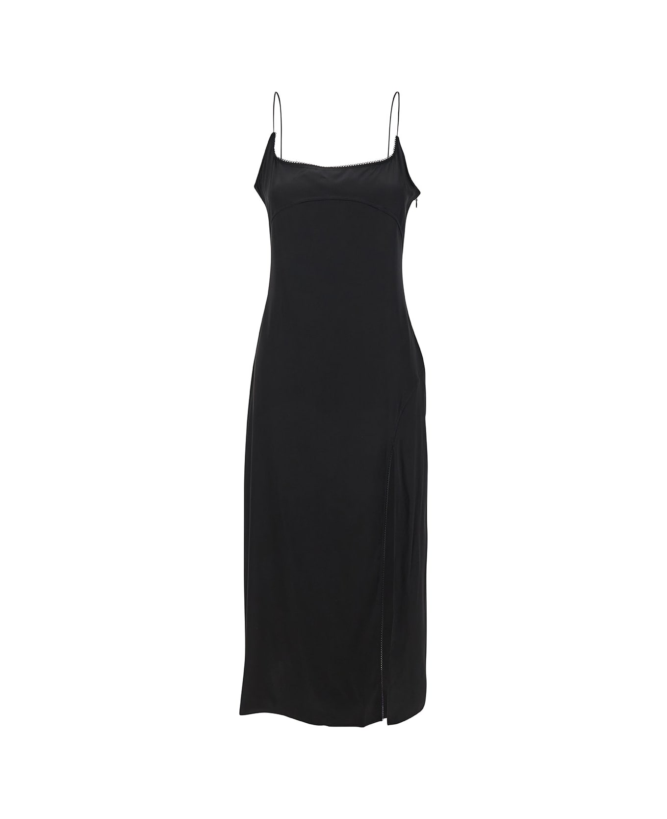 Jacquemus Notte Slip Dress - Black