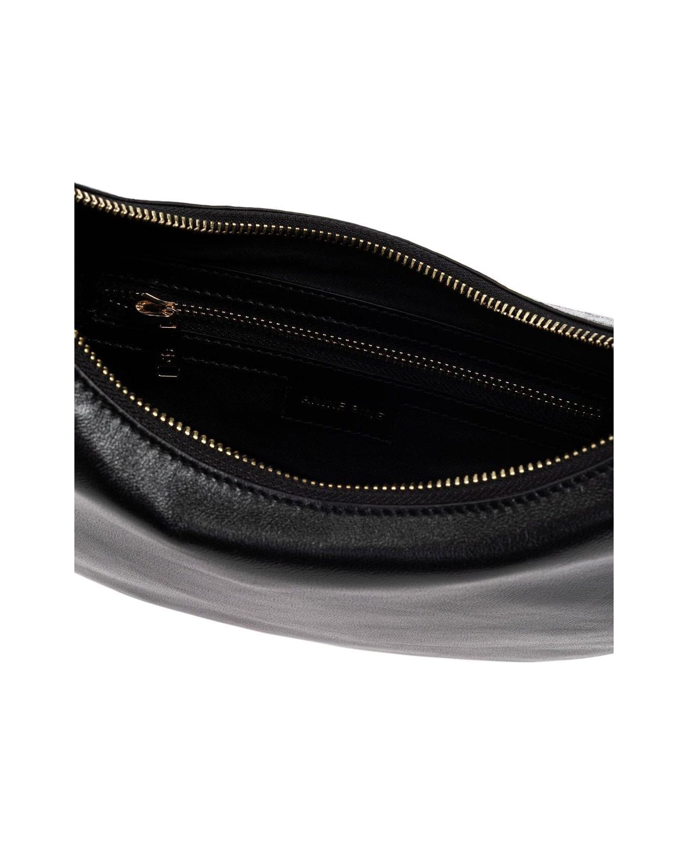 Anine Bing Kate Logo Stamp Shoulder Bag - Nero