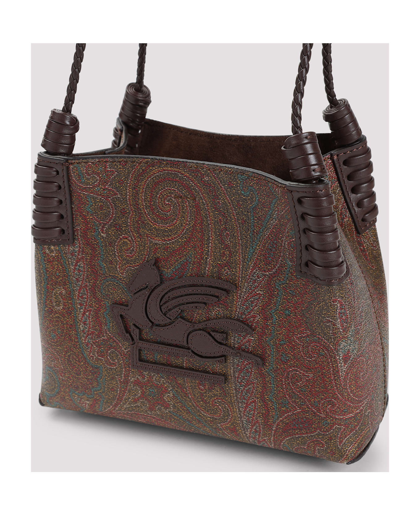 Etro Libra Arnica Xs Shoulder Bag - Marrone