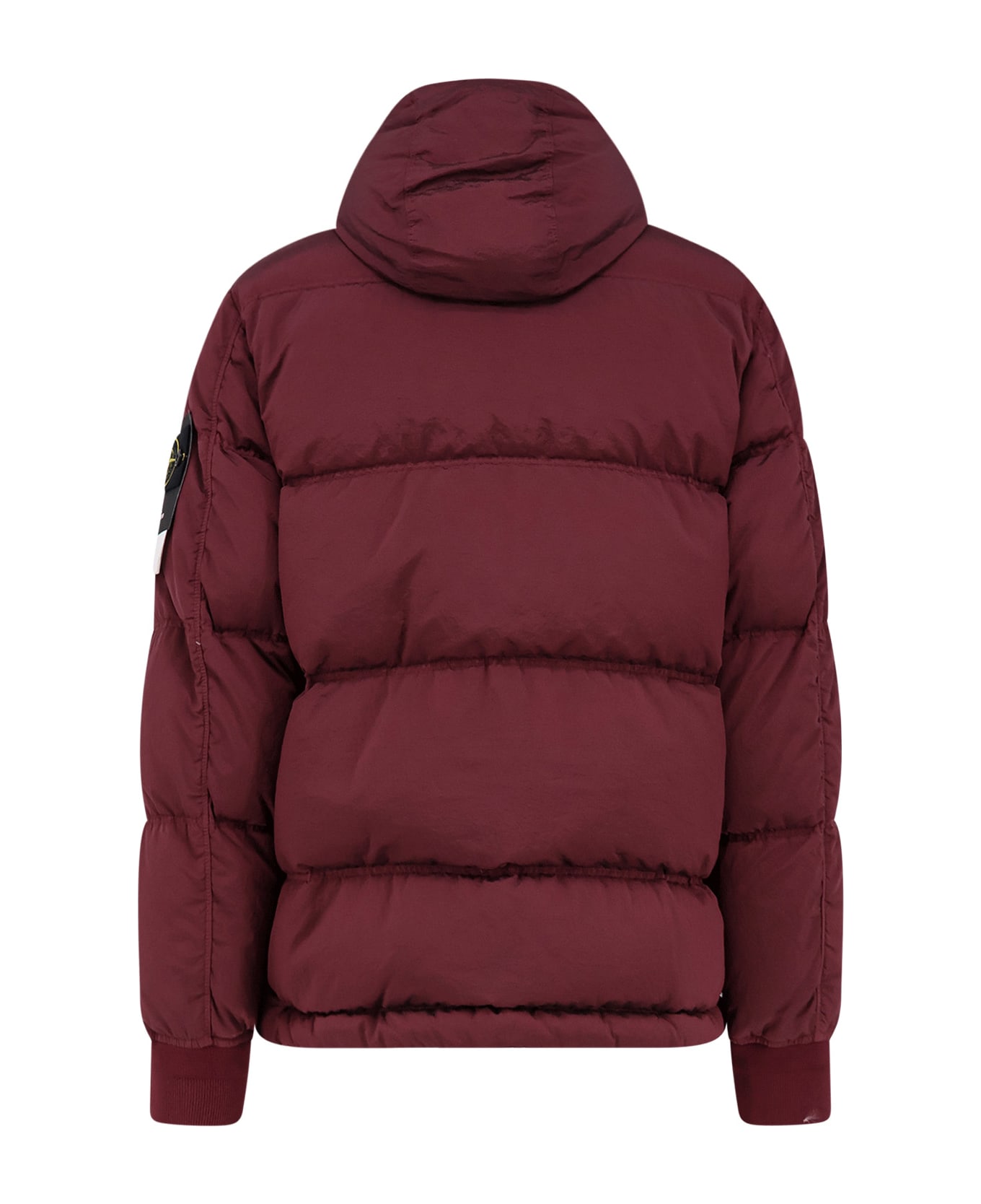 Stone Island Nylon Down Jacket - Purple