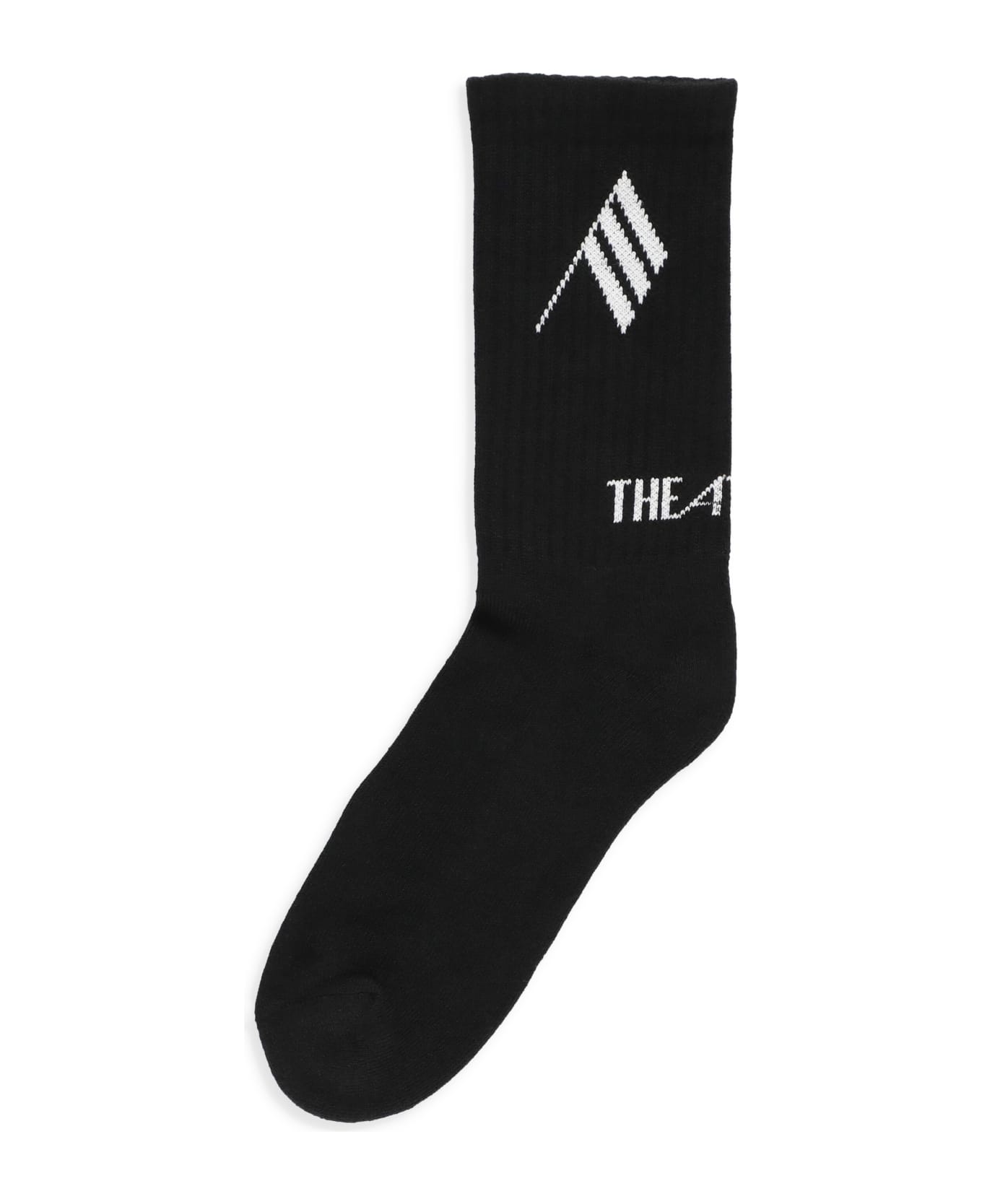 The Attico Cotton Socks - Black