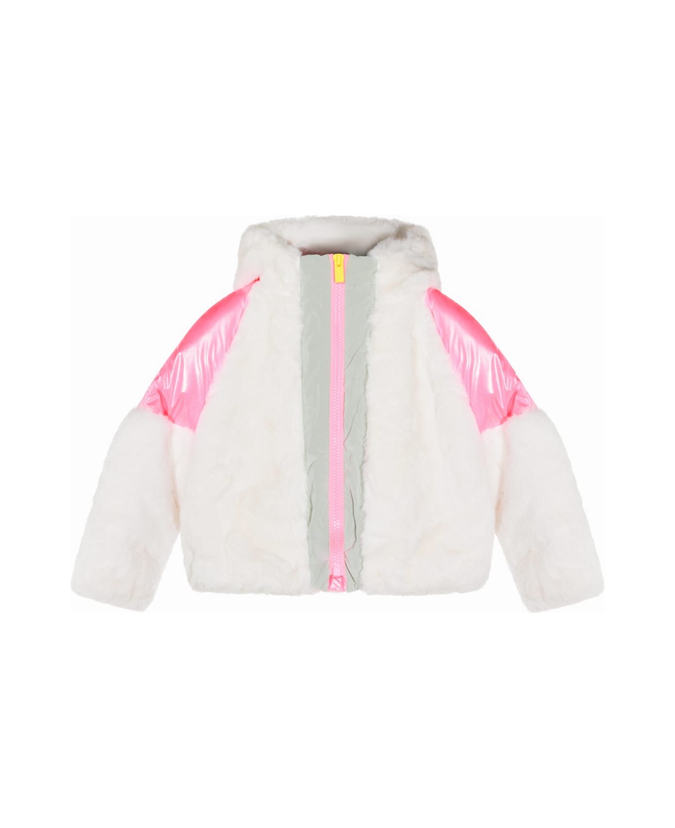 Billieblush White Casual Jacket - Ivory