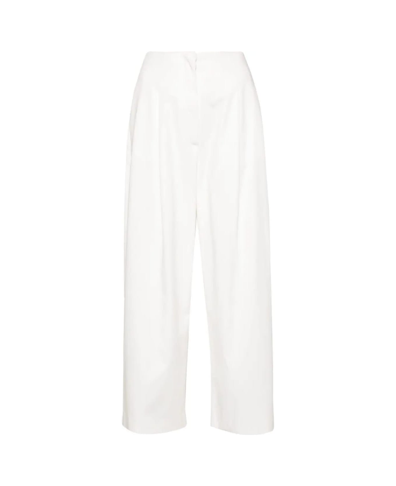 Drhope Pants With Pences - White