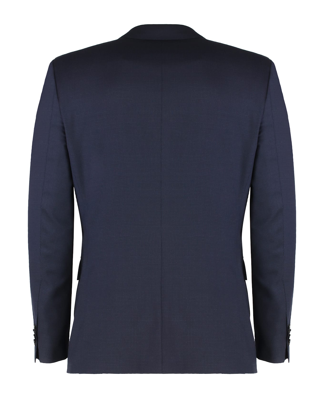 Hugo Boss Stretch Wool Three-pieces Suit - blue