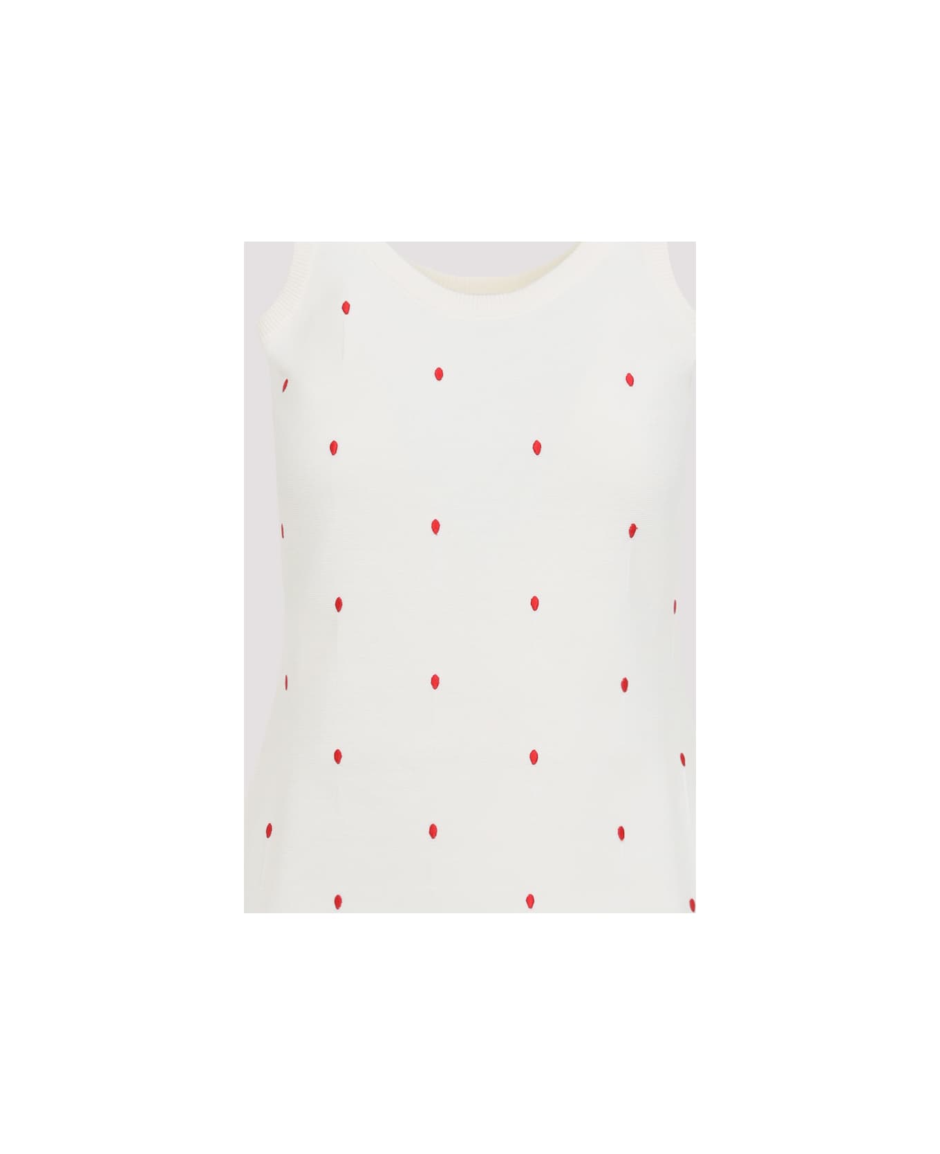 Bottega Veneta Tank Top - Chalk Vernis