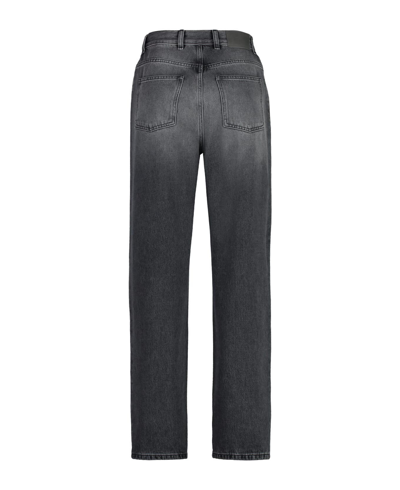 Moncler 5-pocket Straight-leg Jeans - grey