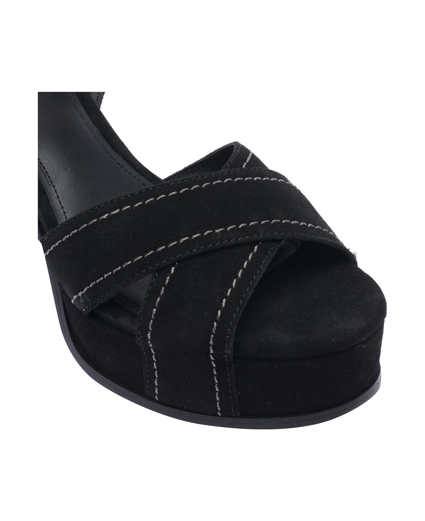 Ash Melany Sandals - Black
