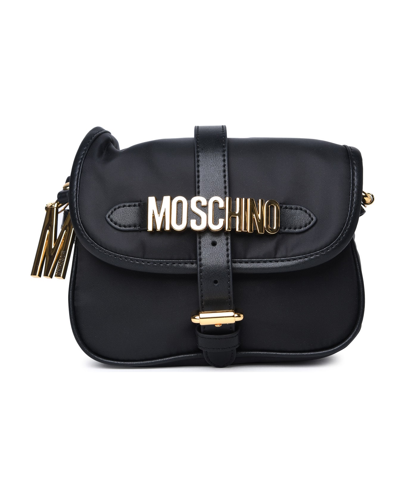 Moschino Black Nylon Bag - Black