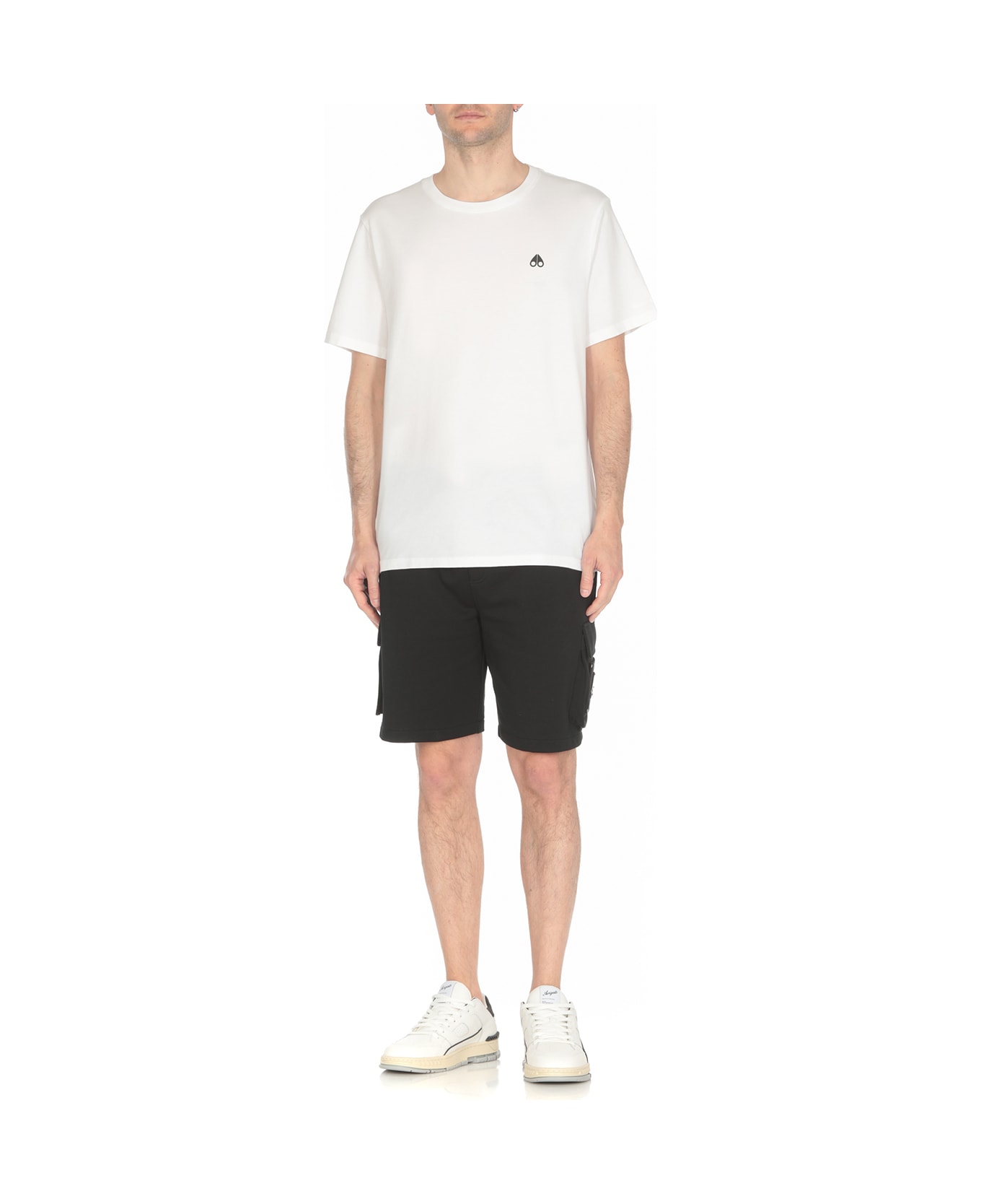 Moose Knuckles Logoed T-shirt - White シャツ