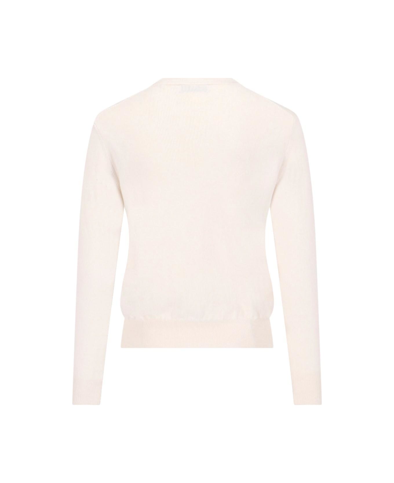 Vivienne Westwood Logo Sweater - Cream