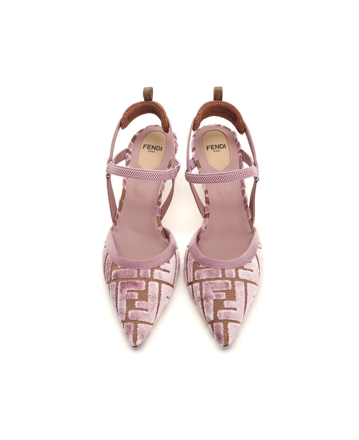 Fendi "colibrì Lite" Slingback - Rose