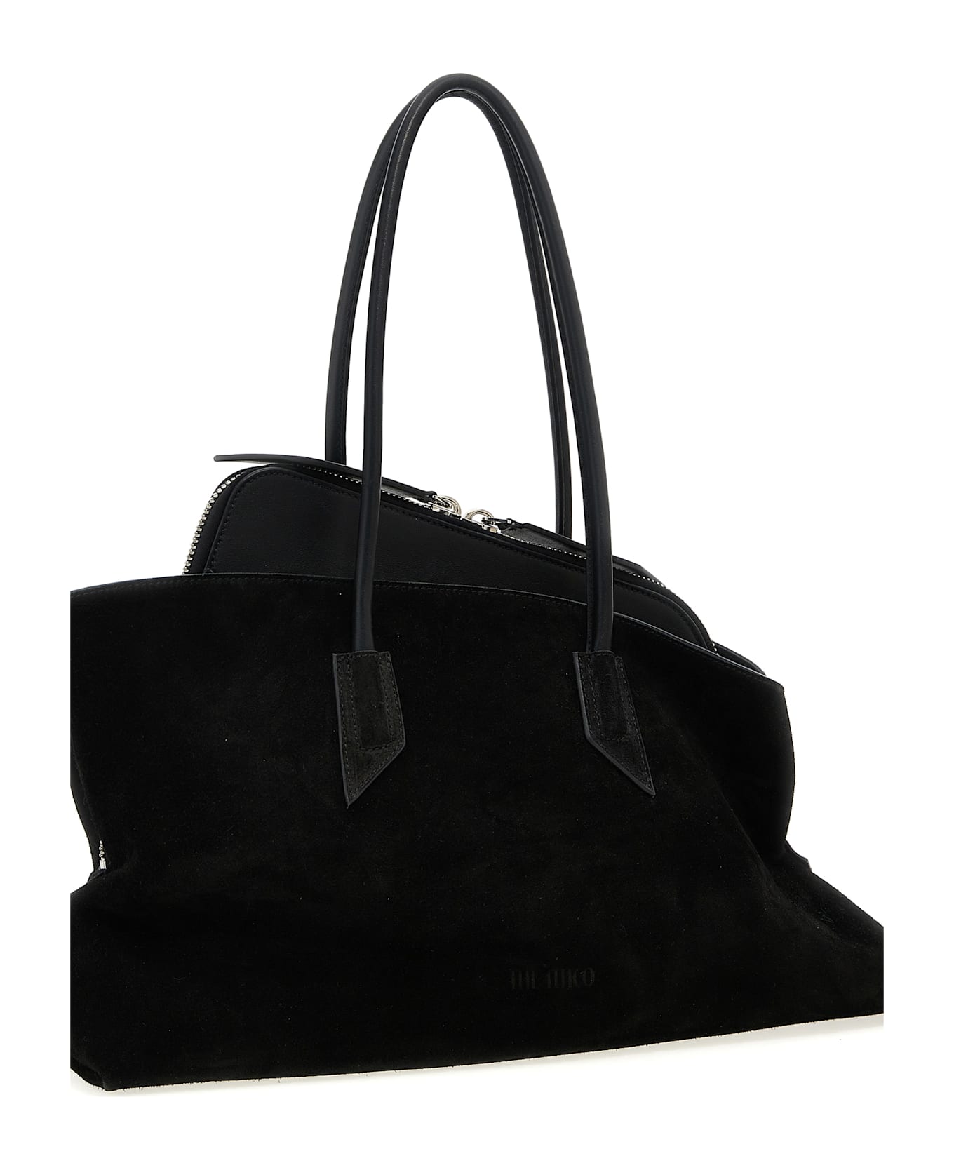 The Attico 'la Passeggiata' Shopping Bag - Black  