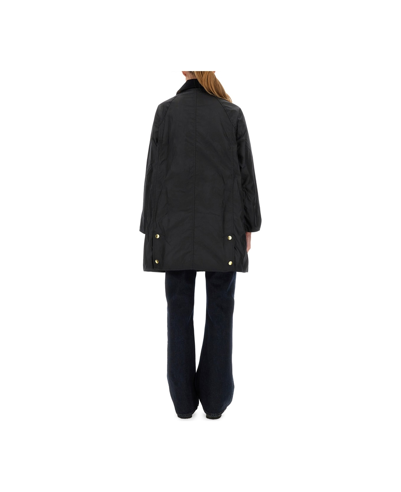 Barbour Waxed Jacket "beadnell" - BLUE