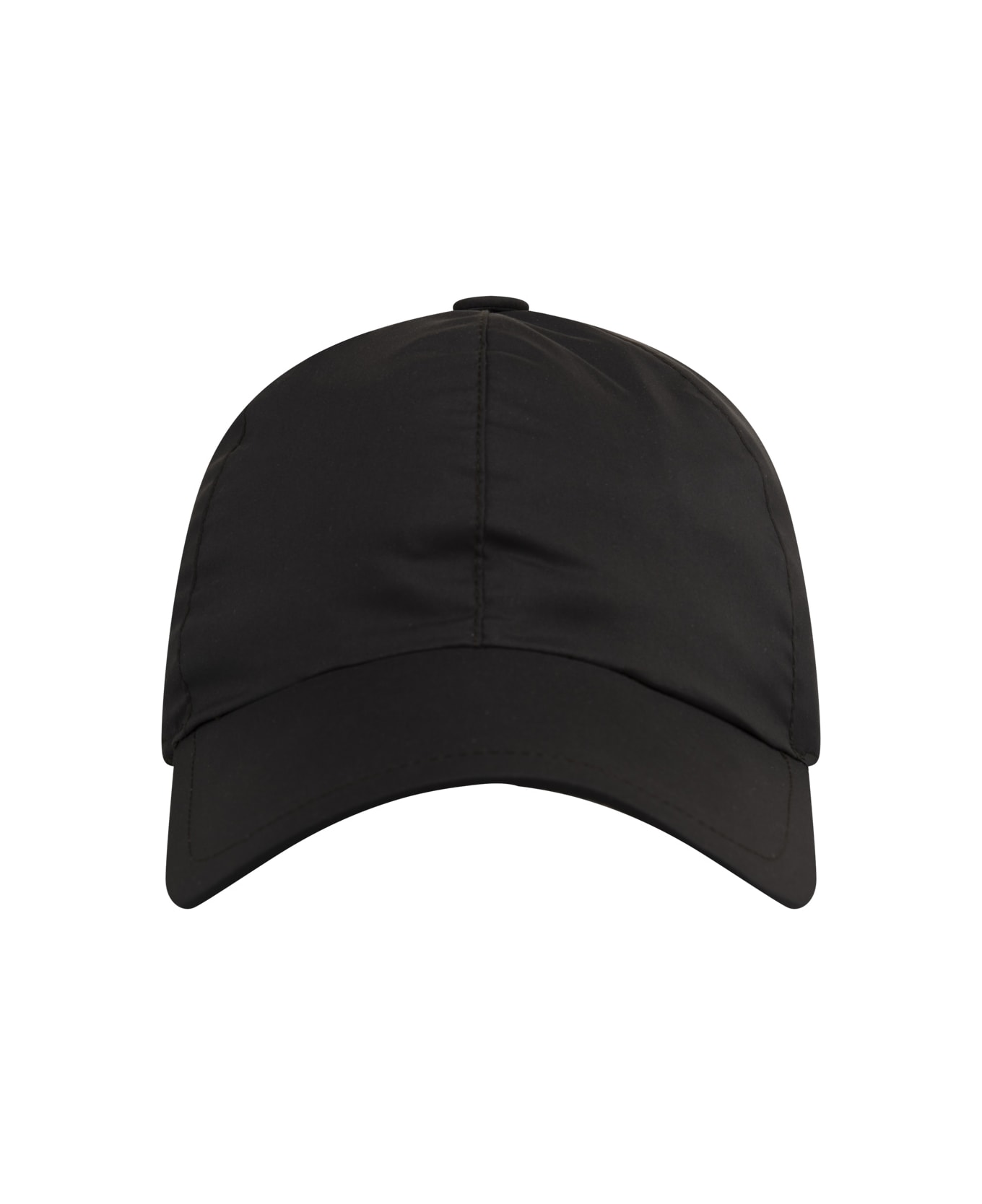 Fedeli Black Nylon Baseball Hat - Black