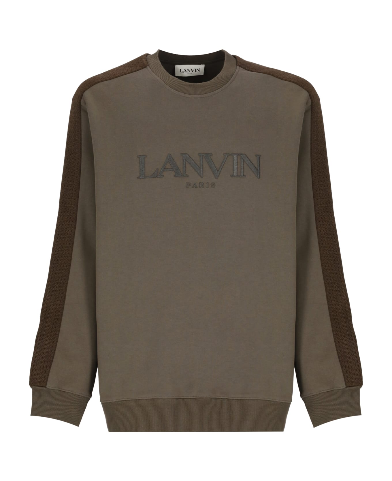 Lanvin Sweatshirt With Logo - Green