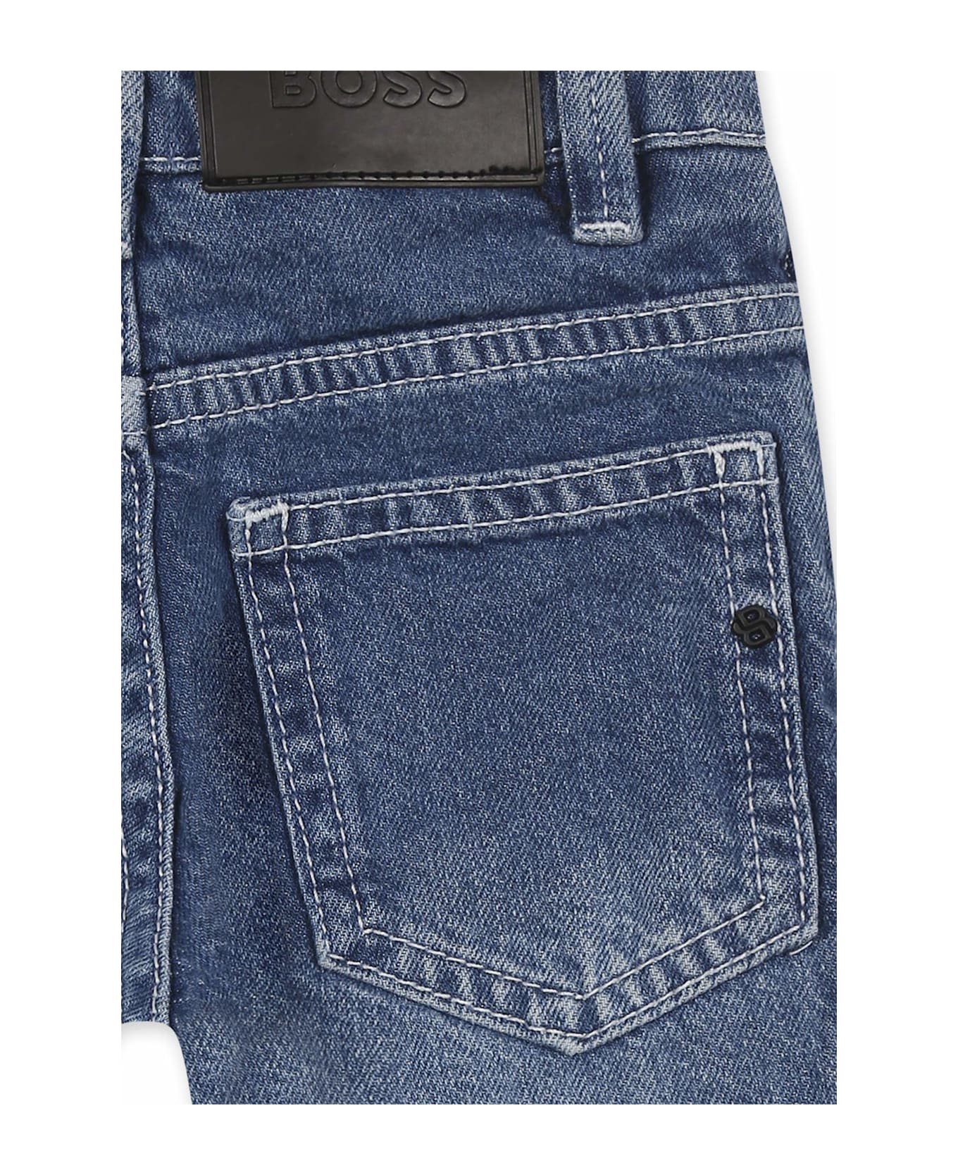 Hugo Boss Denim Jeans For Baby Boy - Denim
