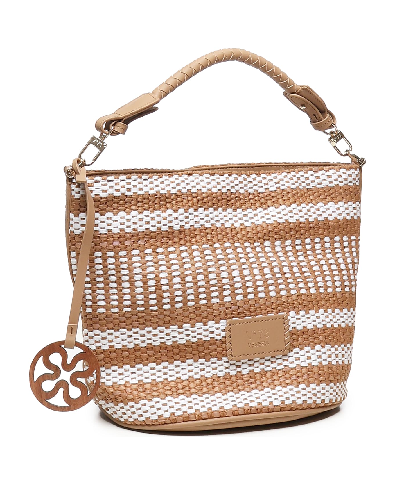 V73 Stefanie Bucket Bag - Beige