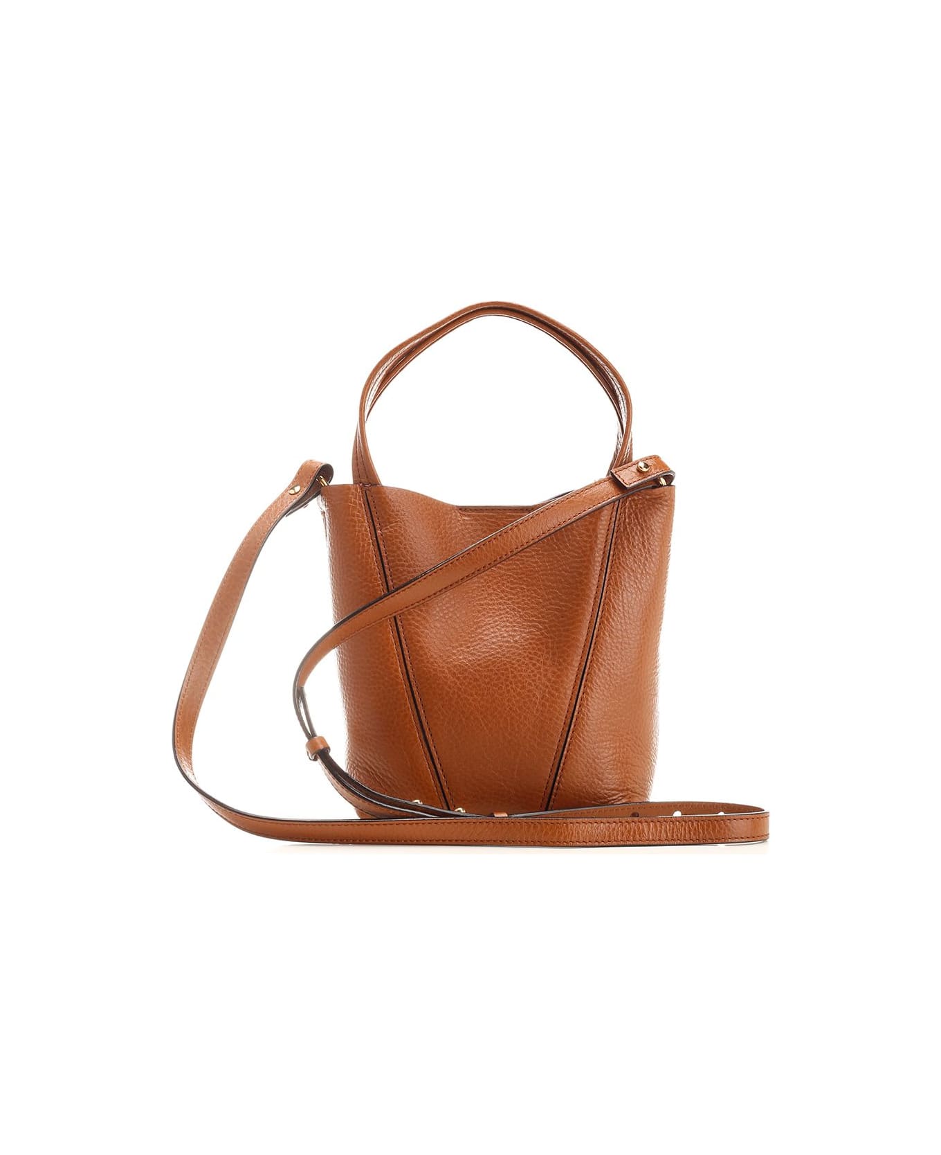 Chloé 
chloé Spin
 Small Tote Bag - Leather Brown