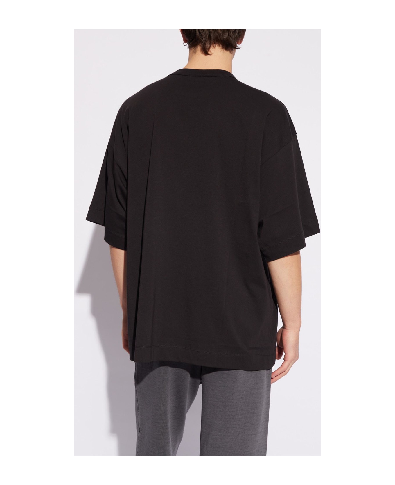 Dries Van Noten Cotton T-shirt - BLACK シャツ
