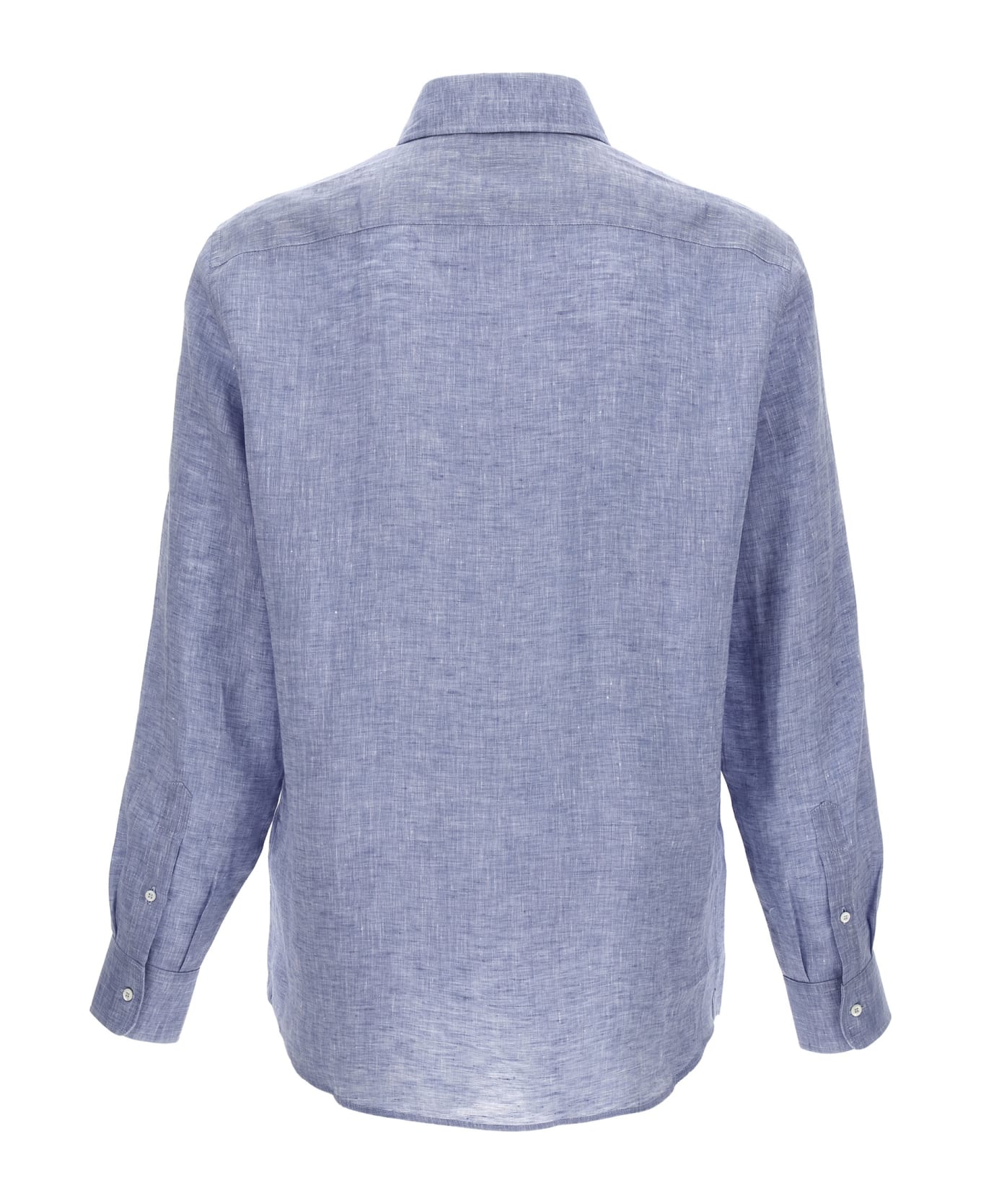 Brunello Cucinelli Linen Shirt - Light Blue