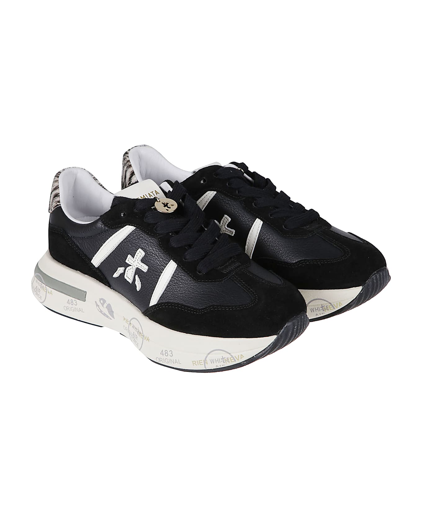 Premiata Cassie Sneakers - Black